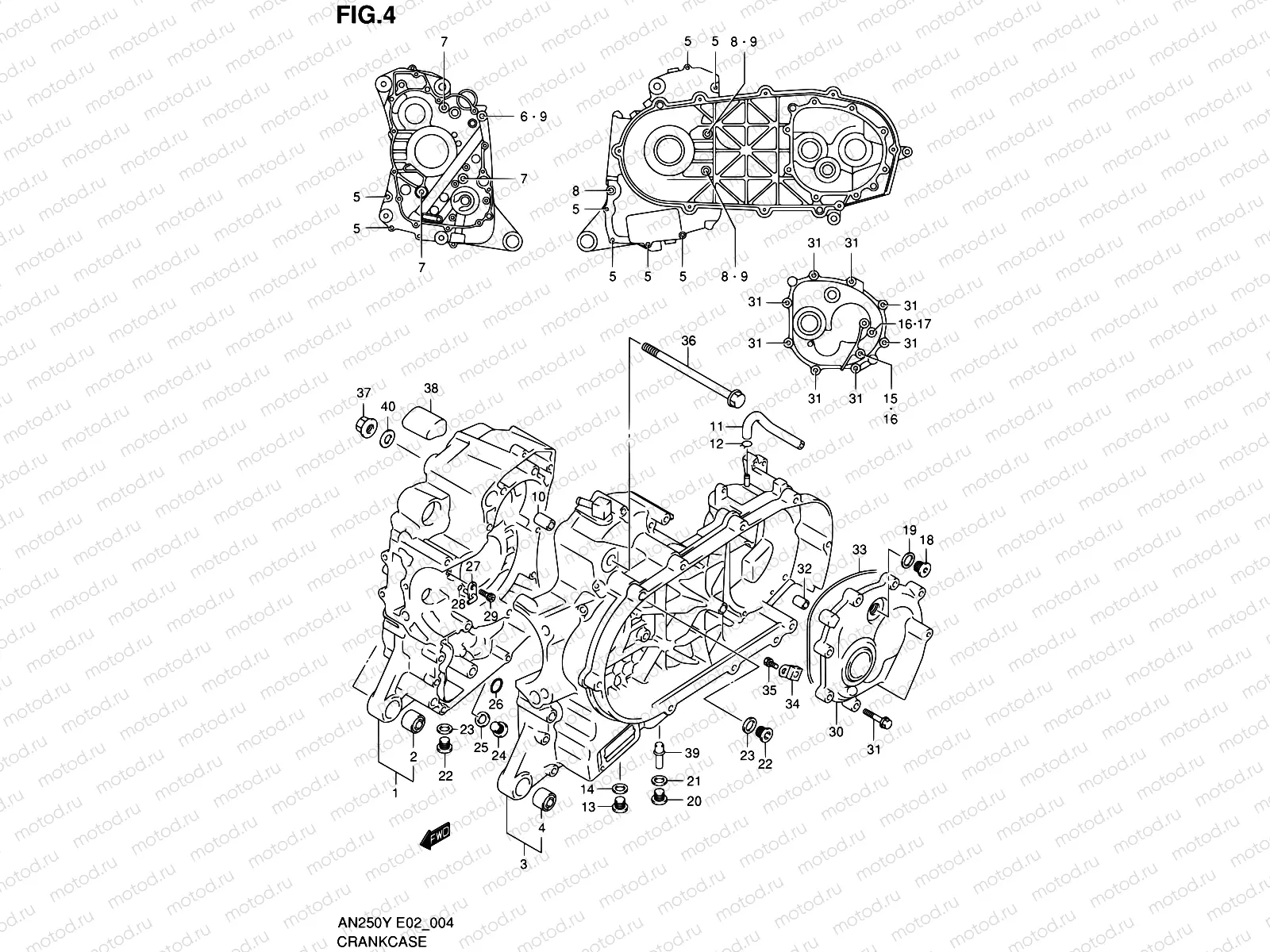 4 - CRANKCASE