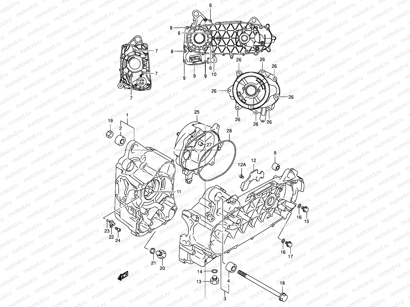 4 - CRANKCASE