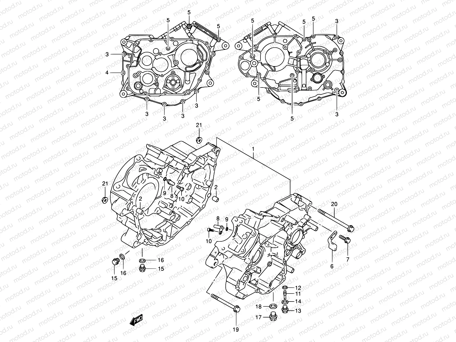 4 - CRANKCASE