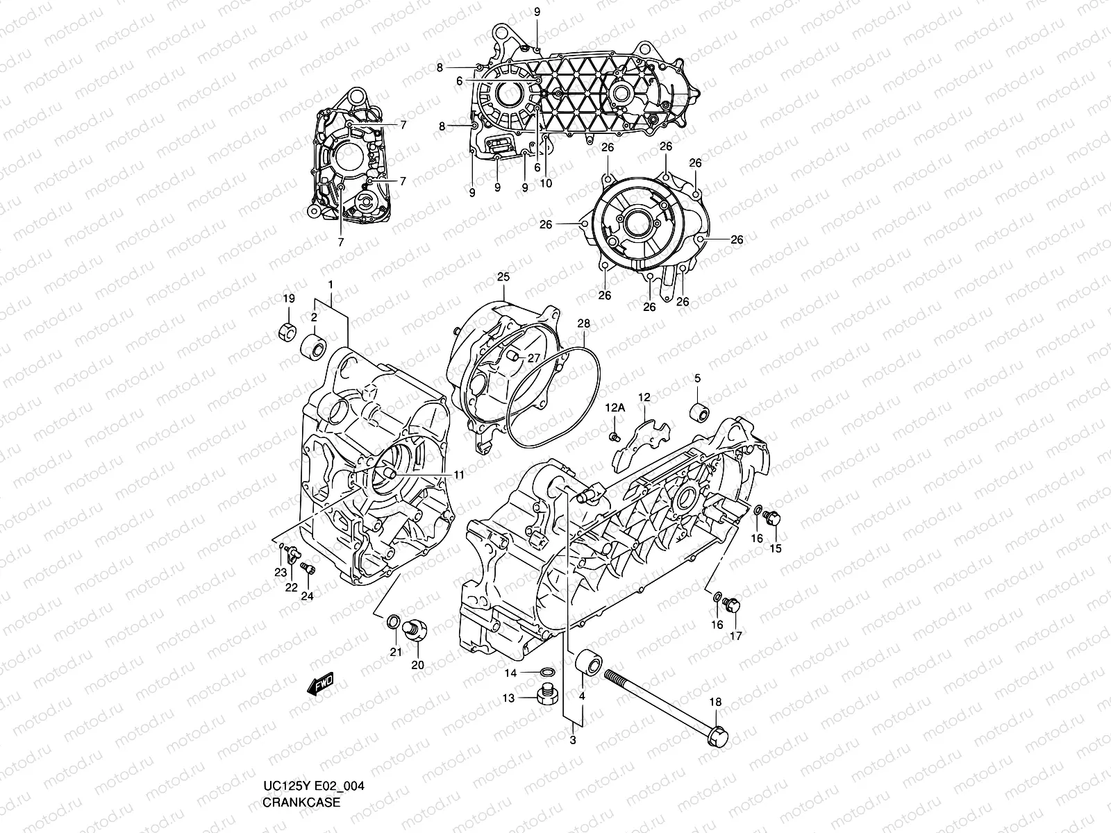 4 - CRANKCASE