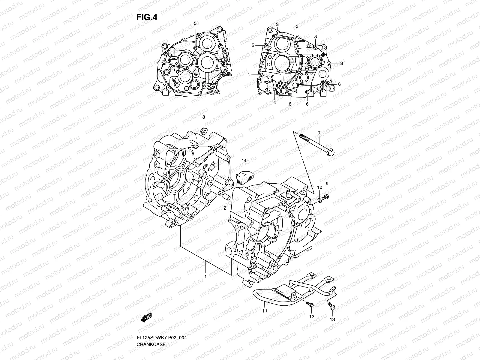 4 - CRANKCASE