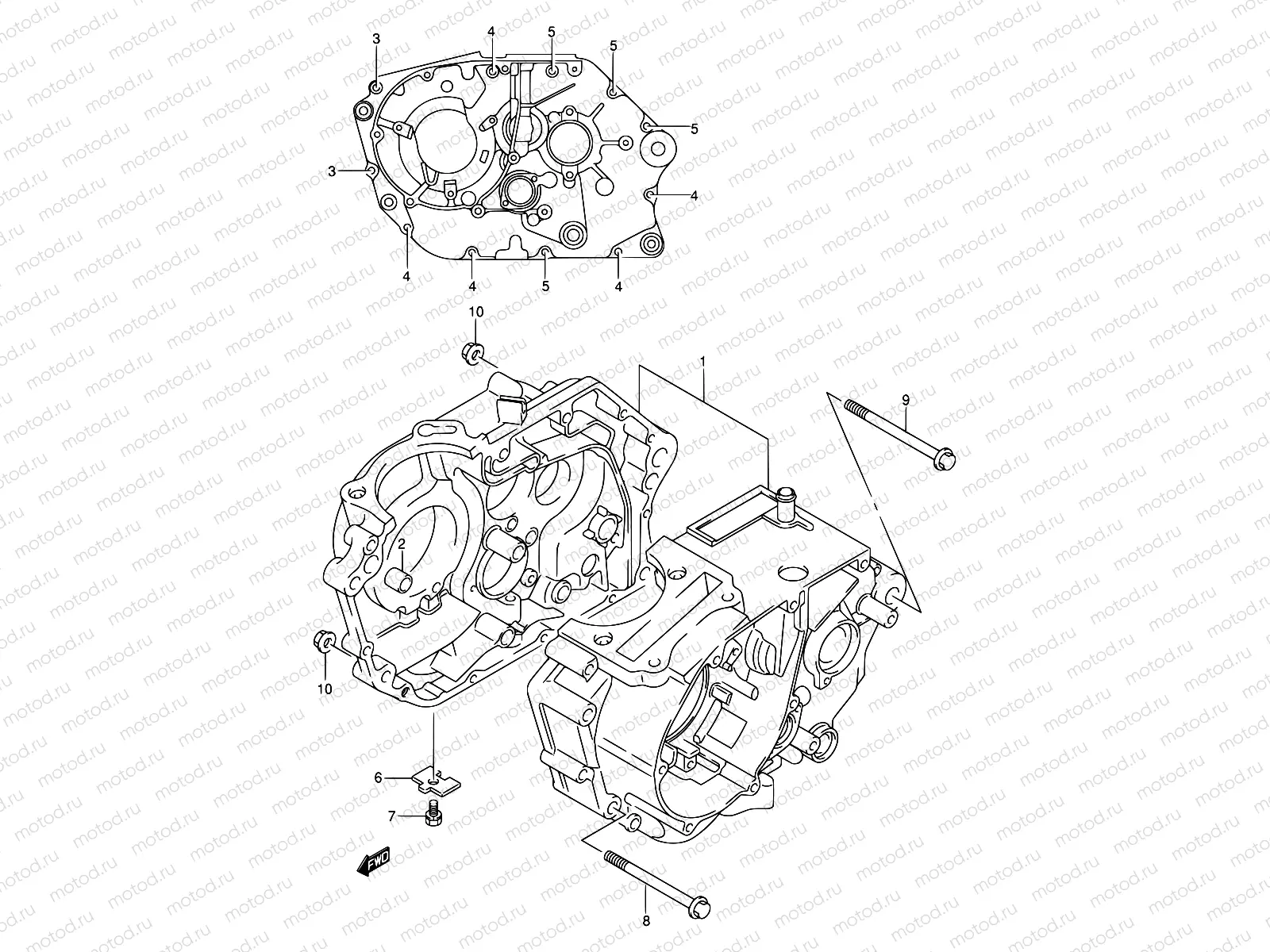 4 - CRANKCASE