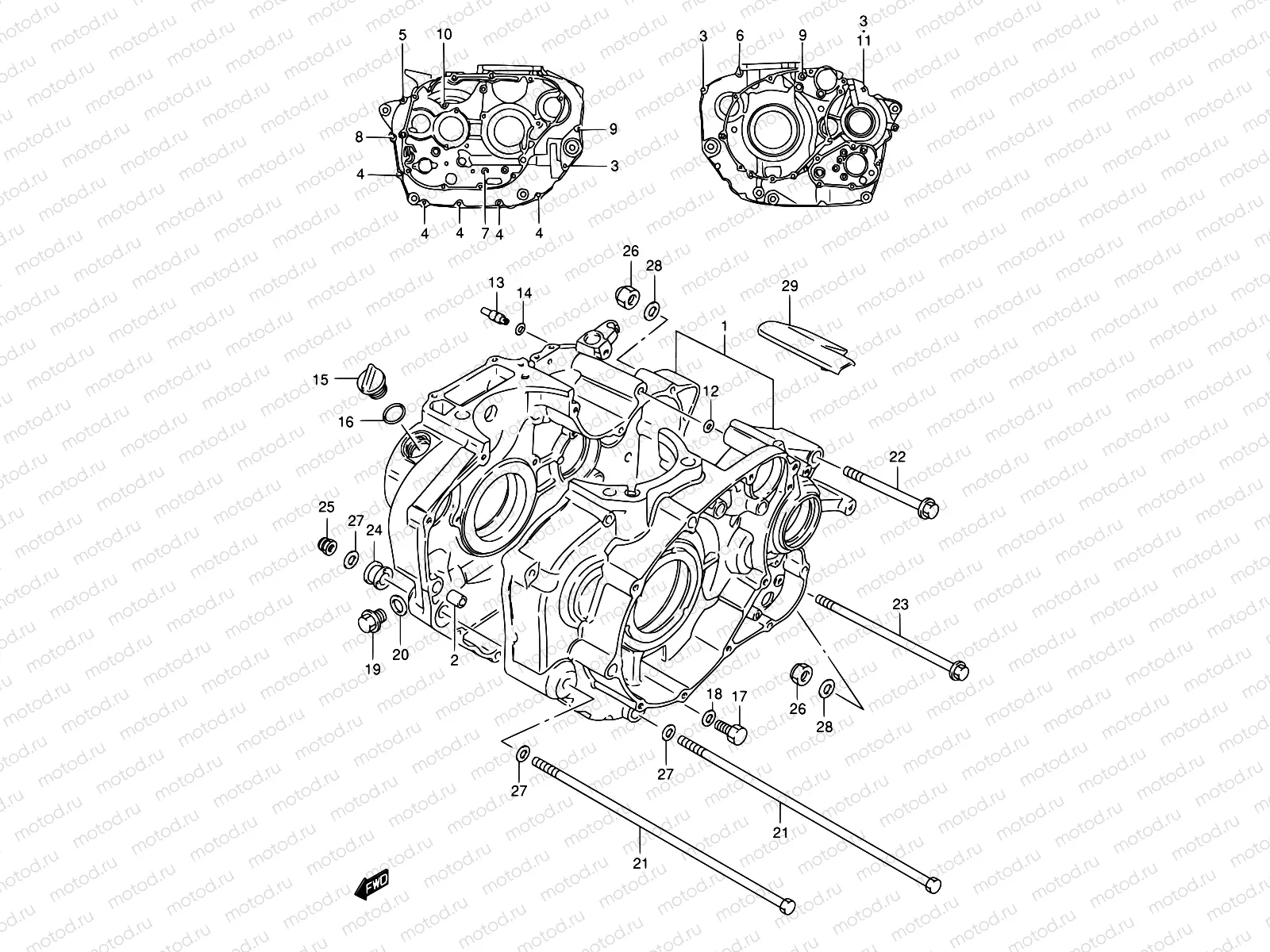 4 - CRANKCASE