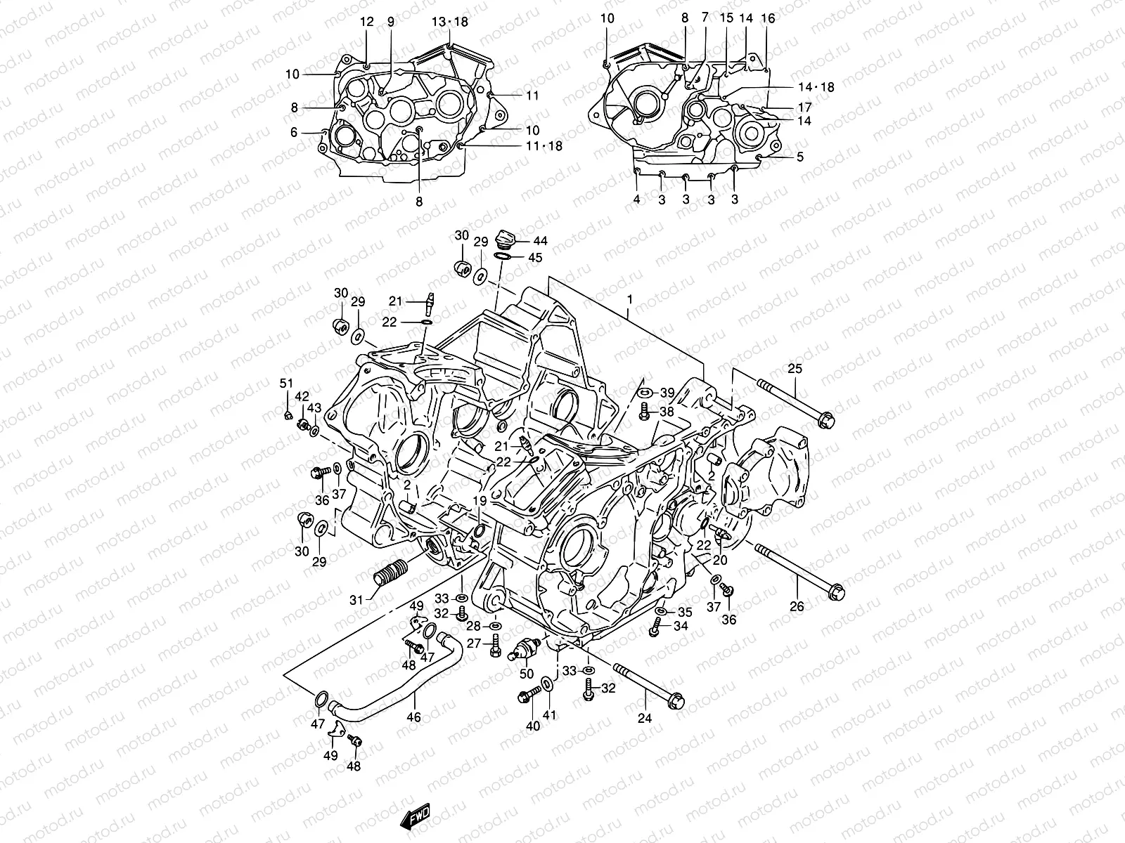 4 - CRANKCASE