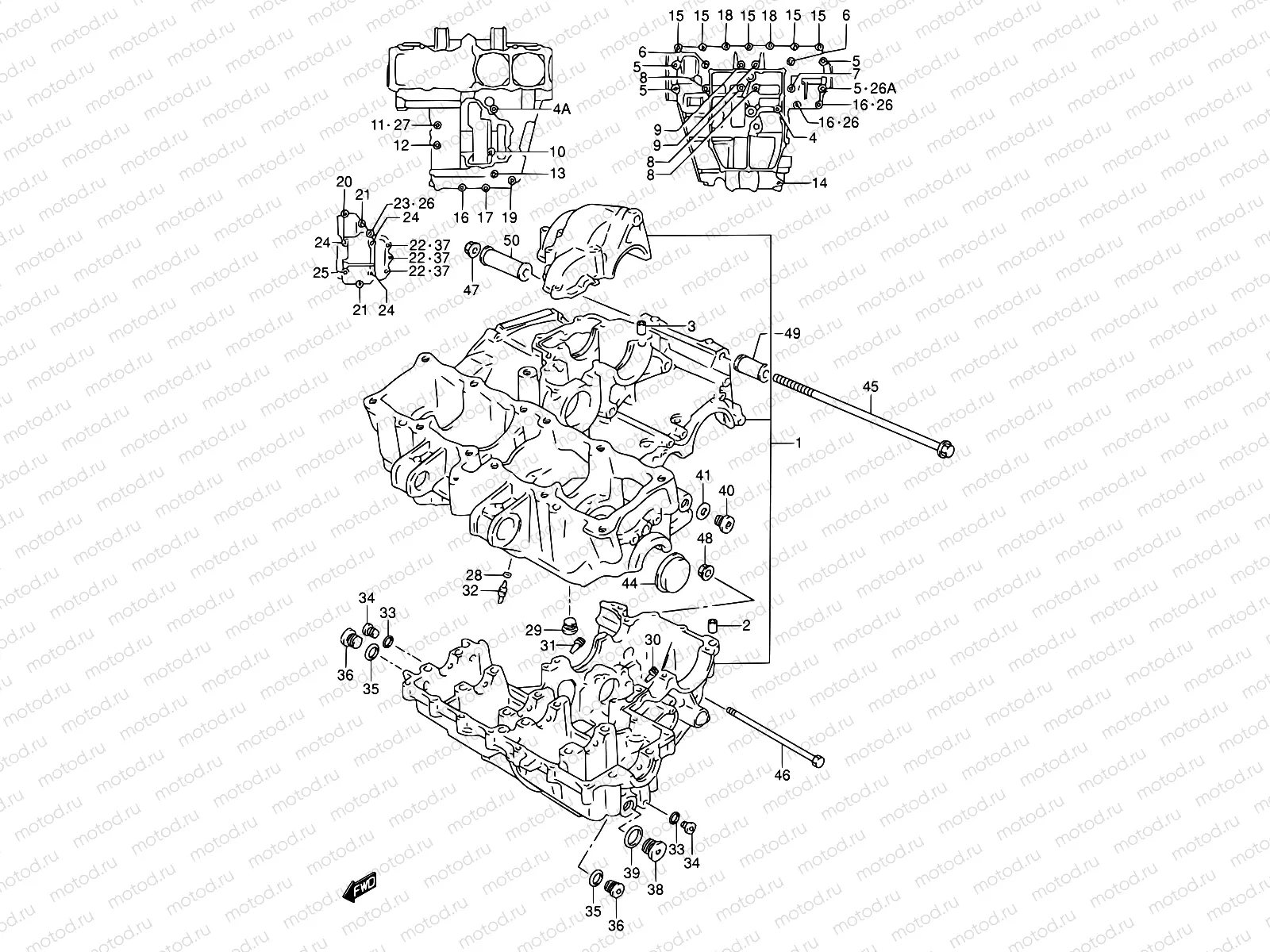 4 - CRANKCASE