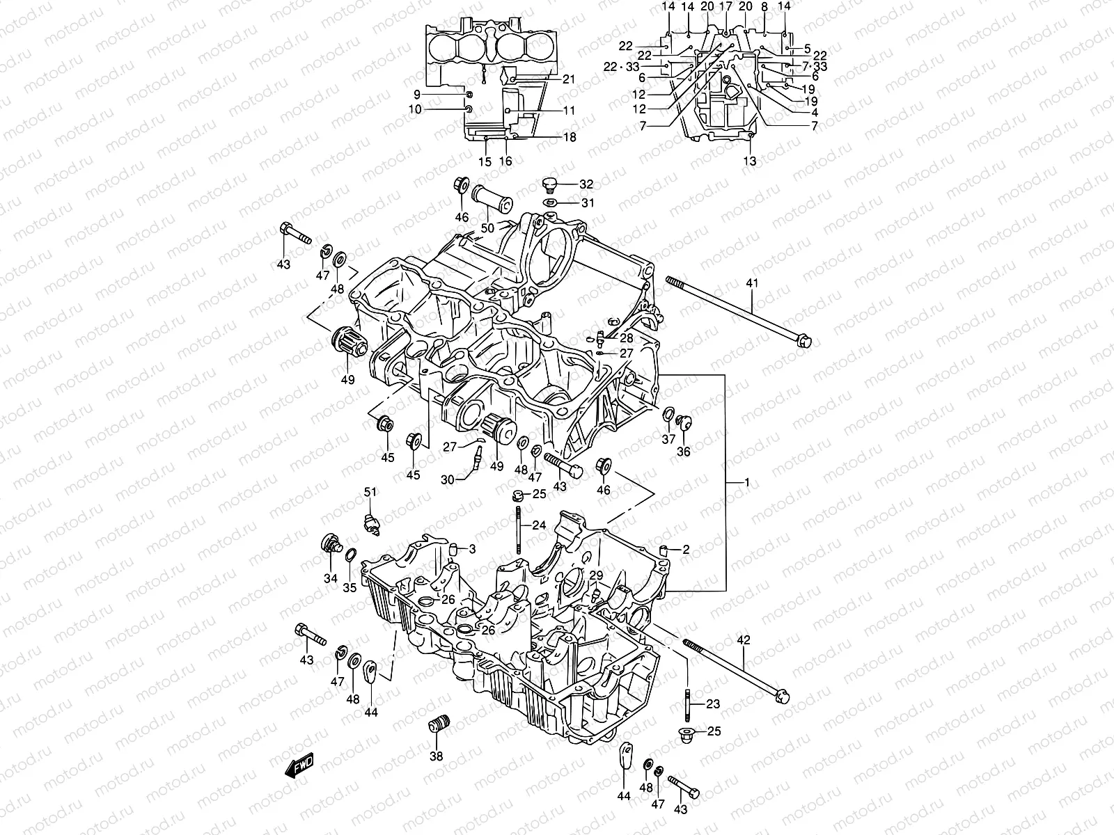 4 - CRANKCASE