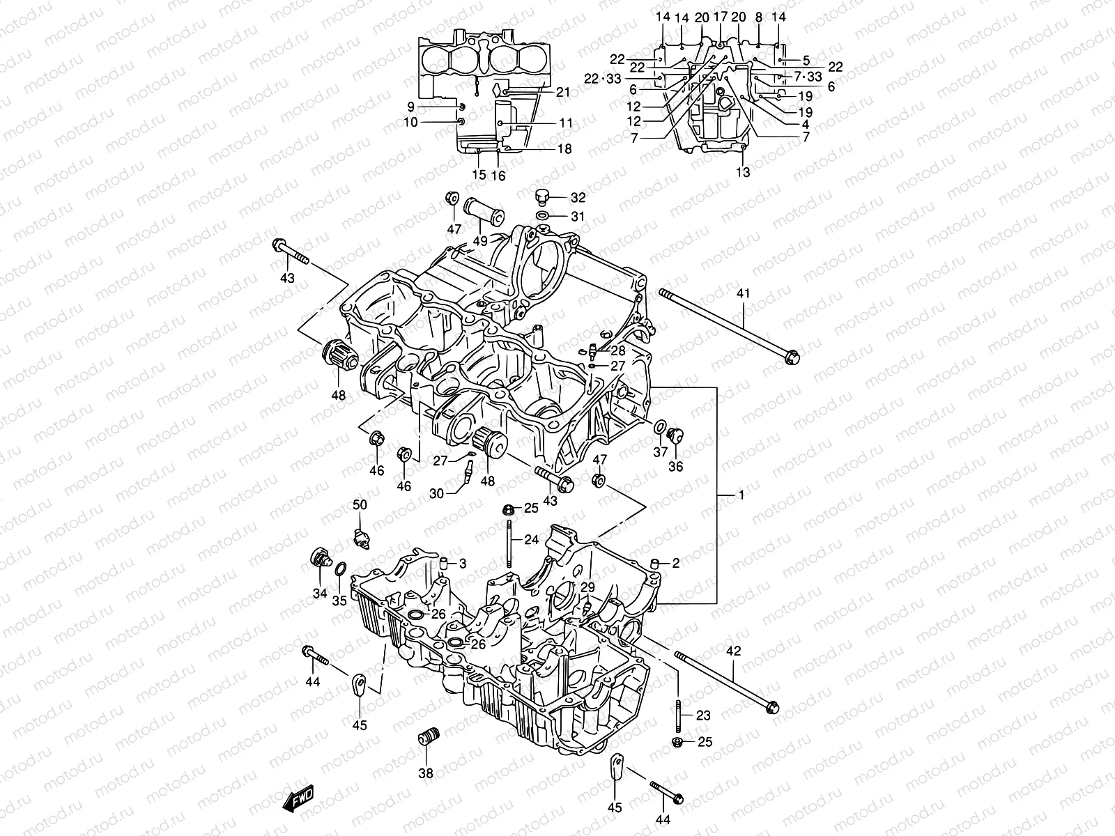 4 - CRANKCASE
