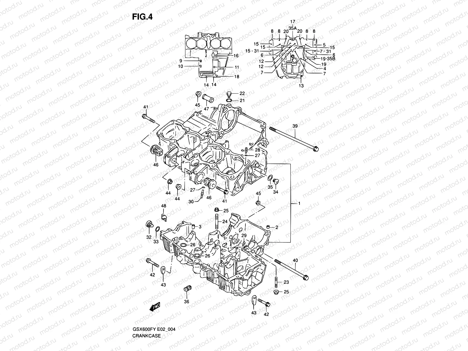 4 - CRANKCASE