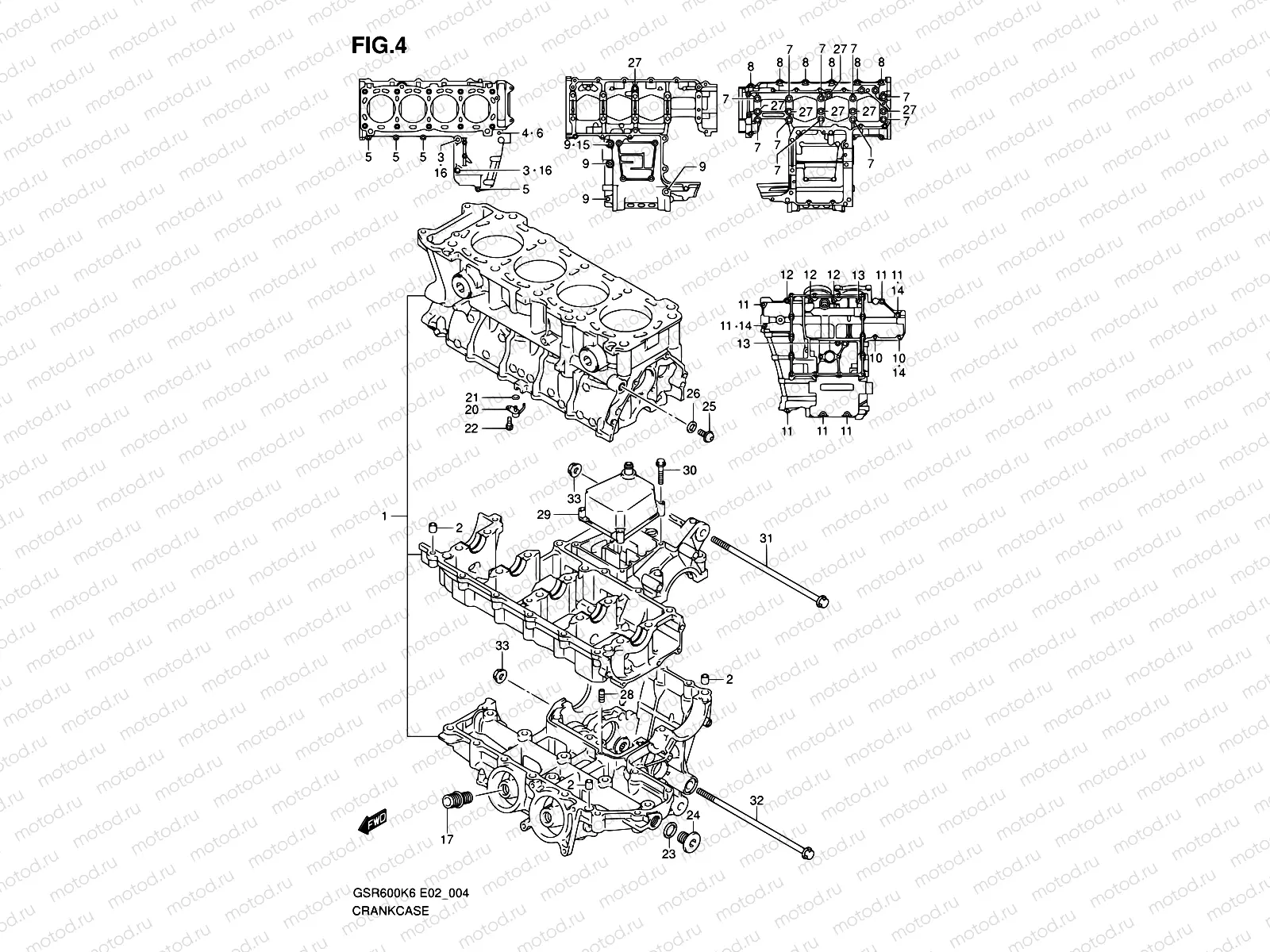 4 - CRANKCASE