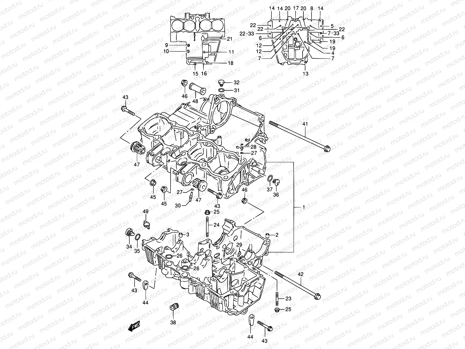 4 - CRANKCASE