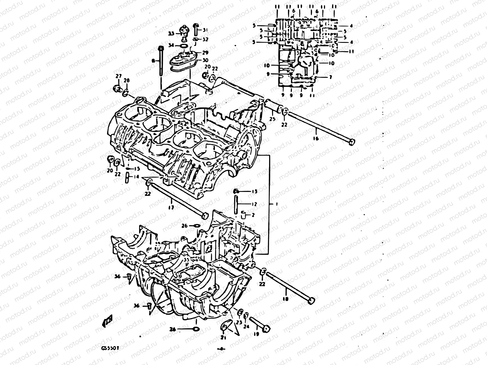 4 - CRANKCASE