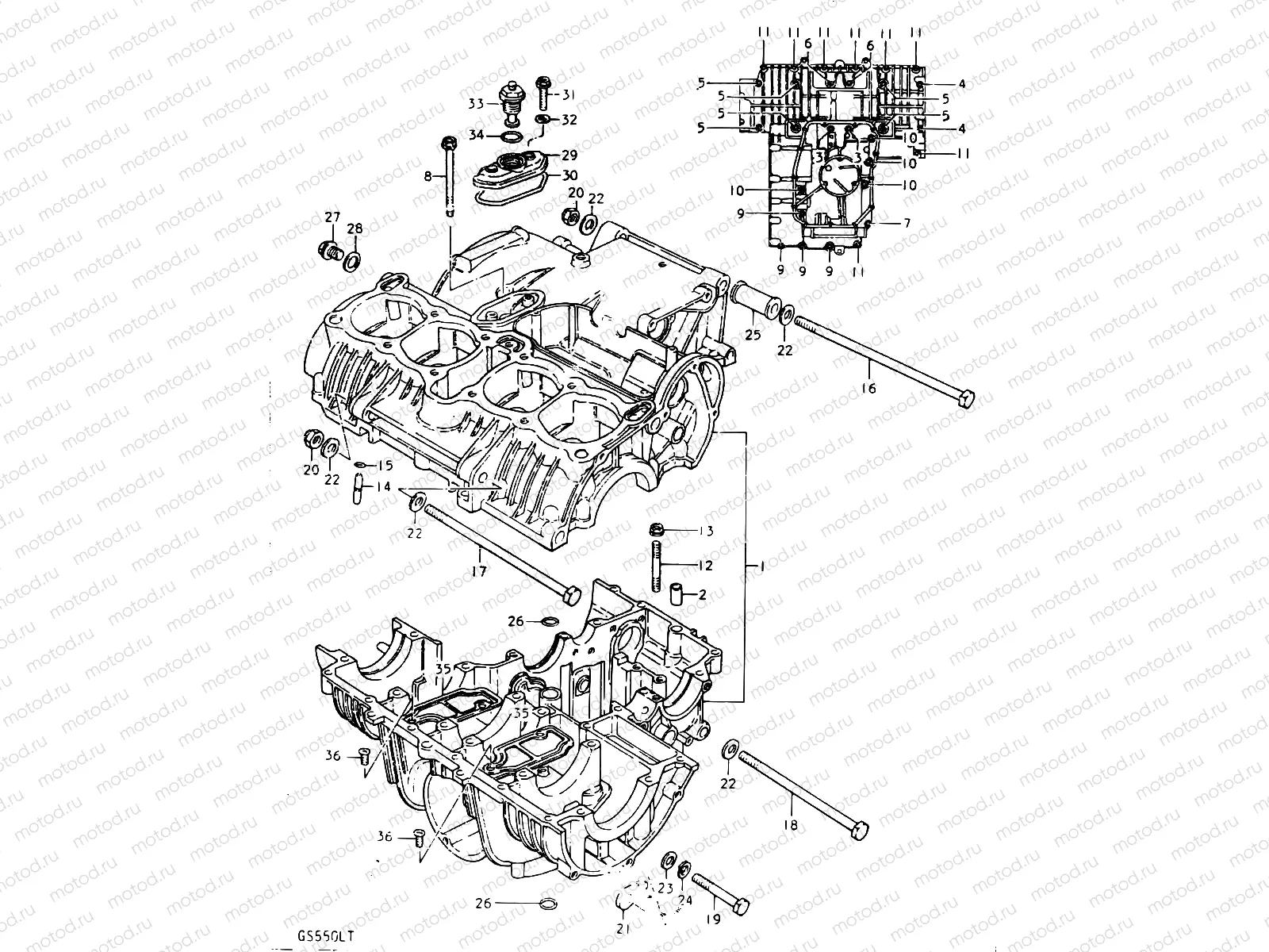 4 - CRANKCASE