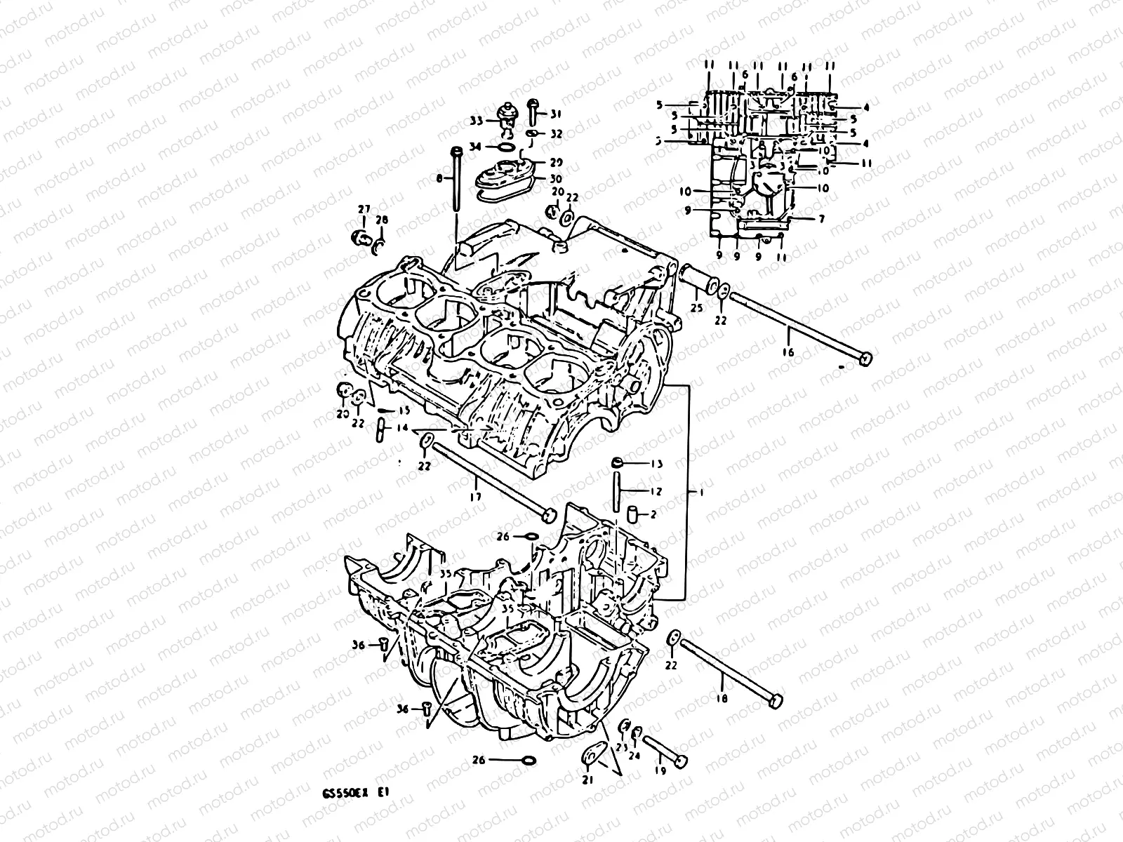 4 - CRANKCASE