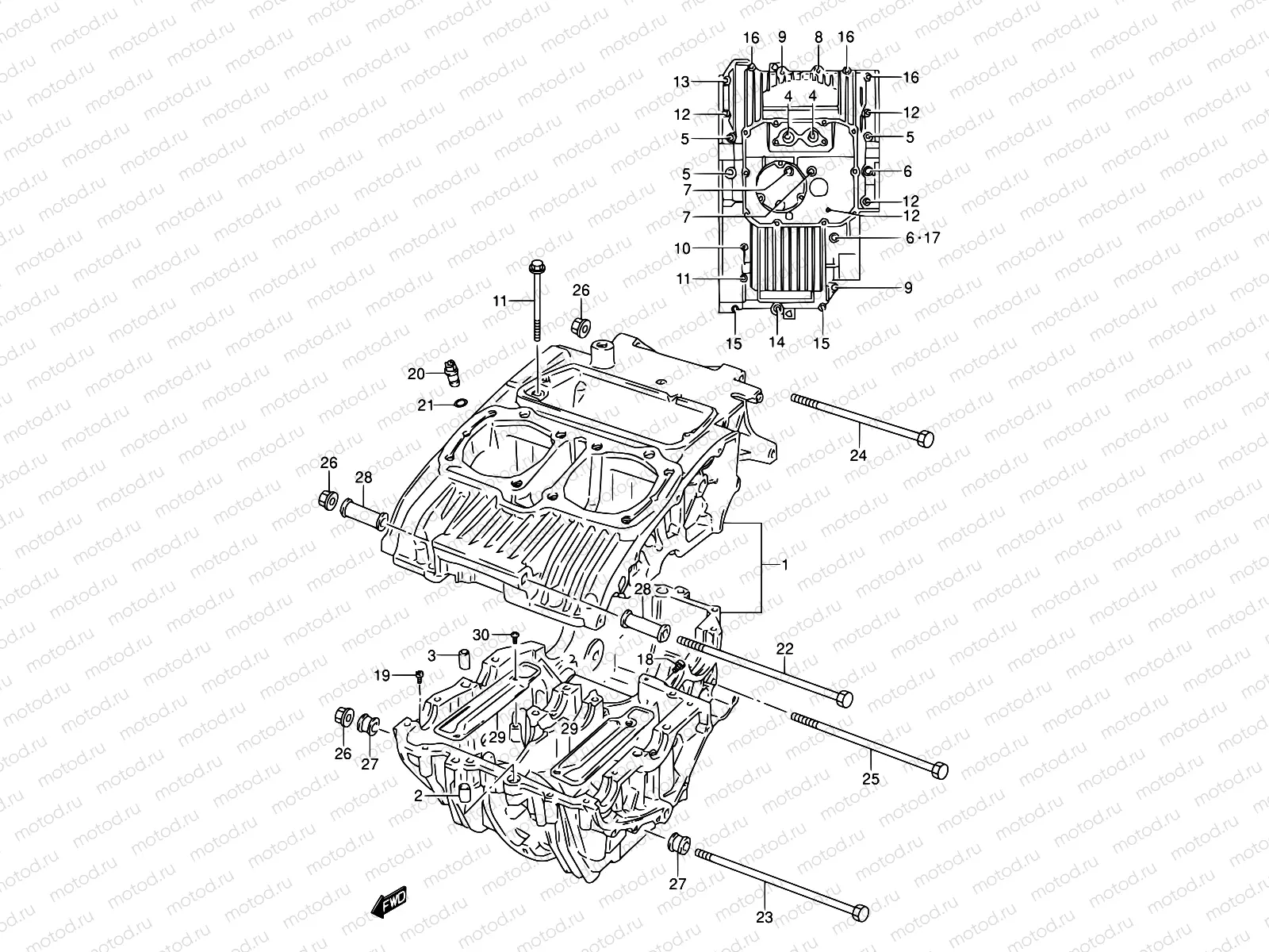 4 - CRANKCASE