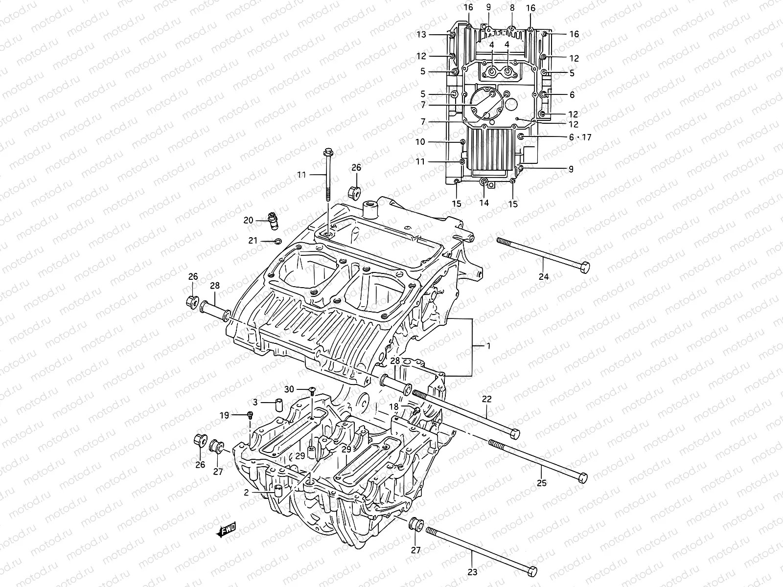 4 - CRANKCASE