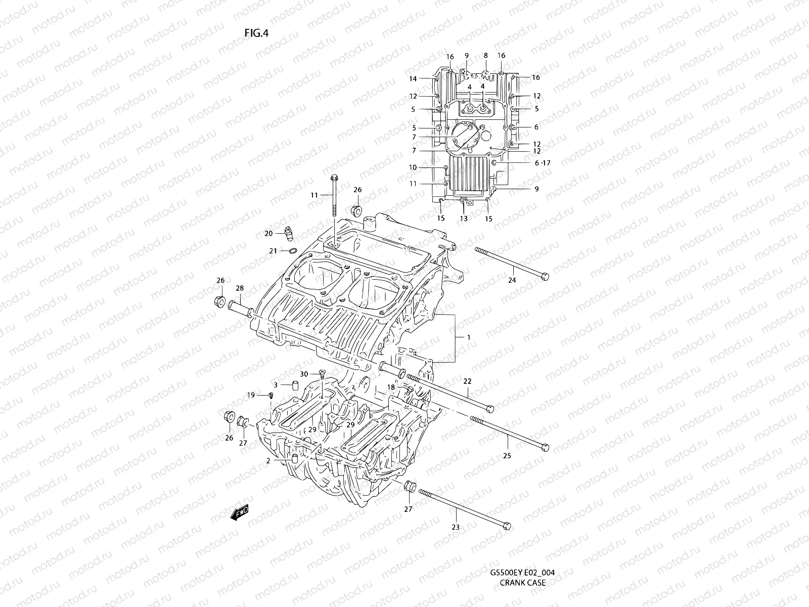 4 - CRANKCASE