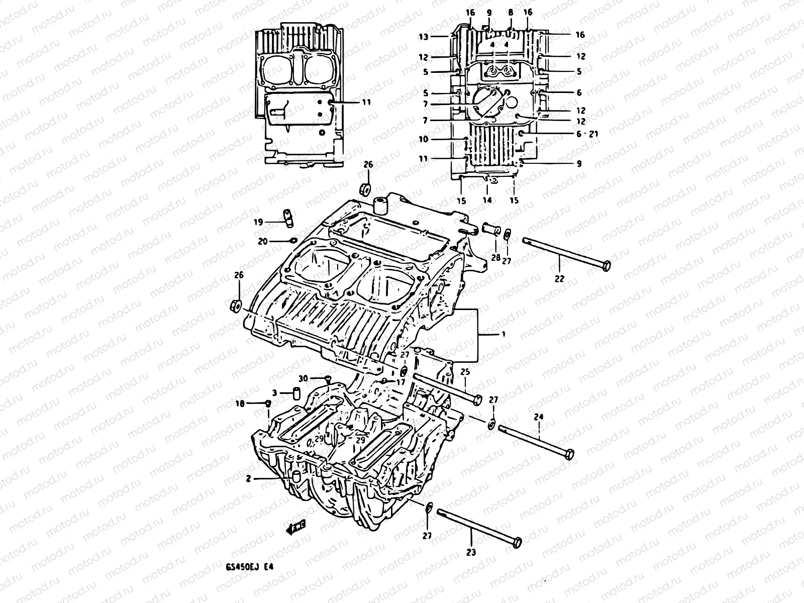 4 - CRANKCASE