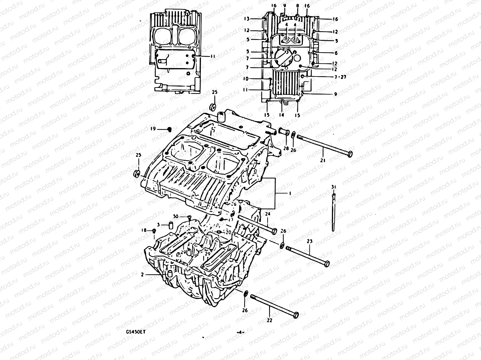 4 - CRANKCASE
