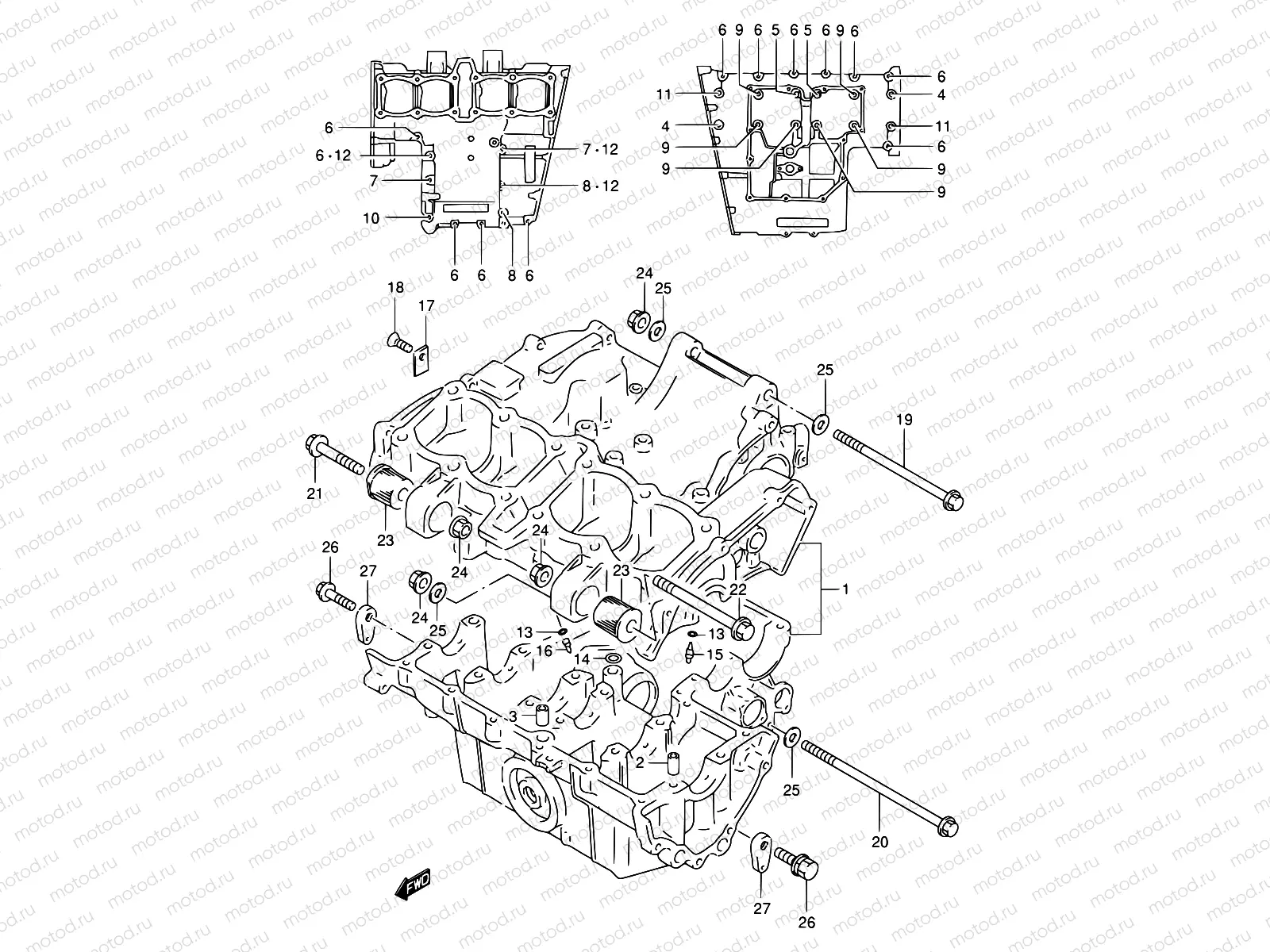 4 - CRANKCASE