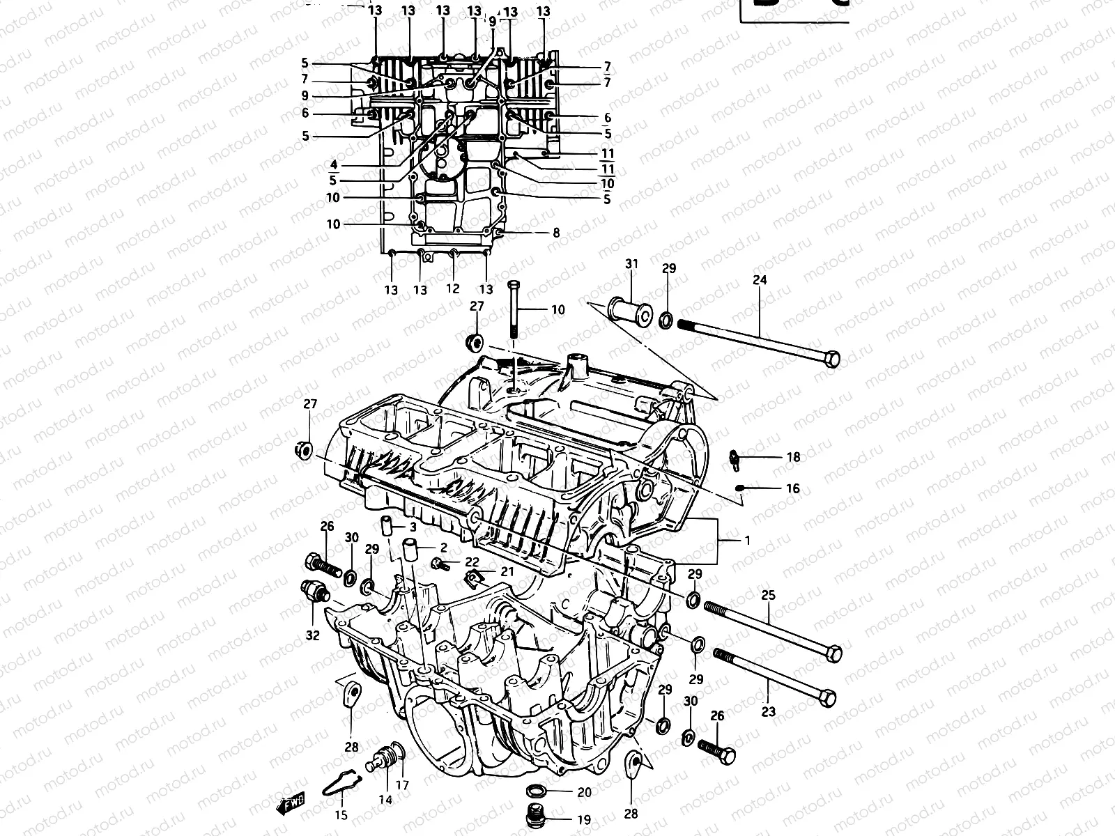 4 - CRANKCASE