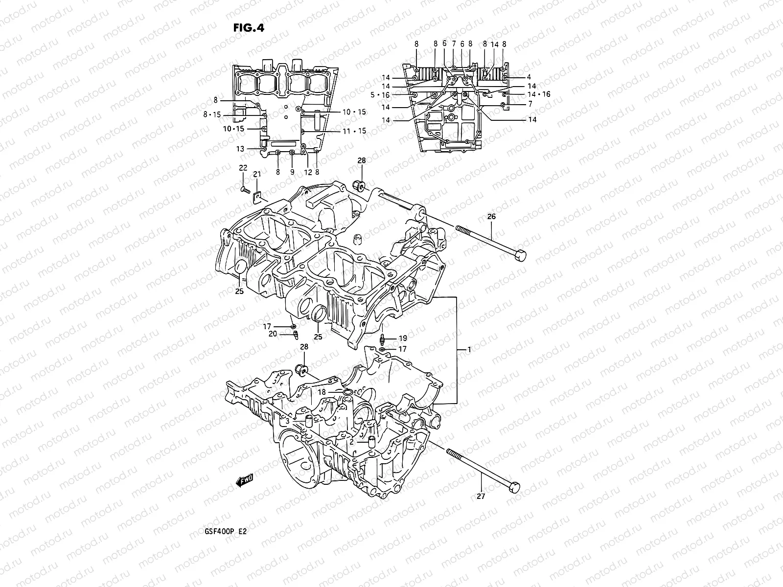 4 - CRANKCASE