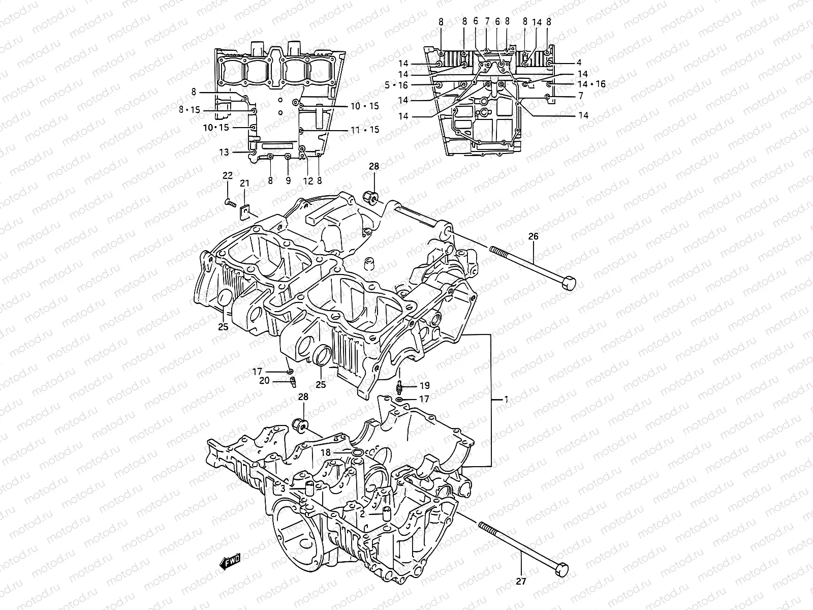 4 - CRANKCASE