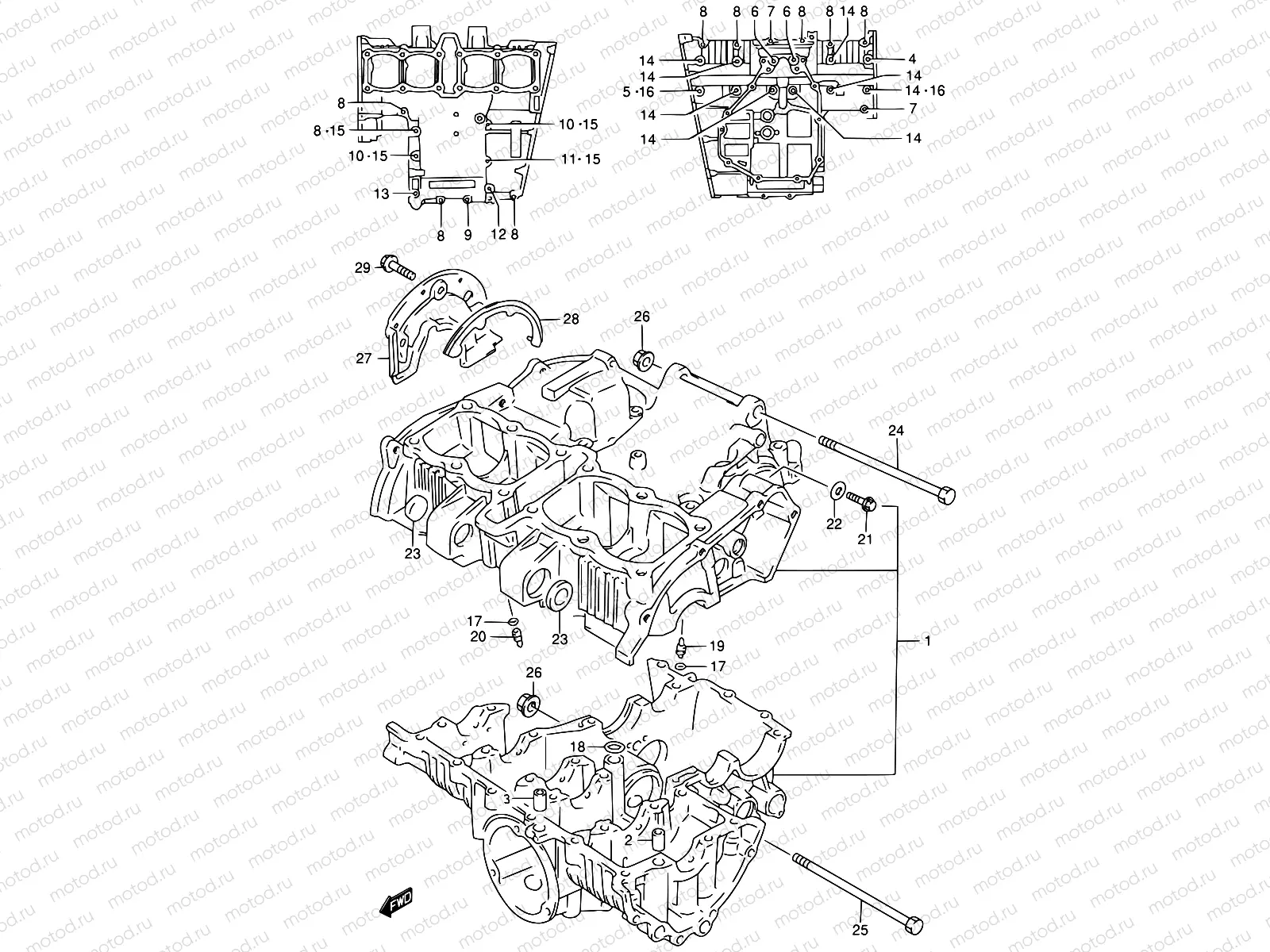 4 - CRANKCASE
