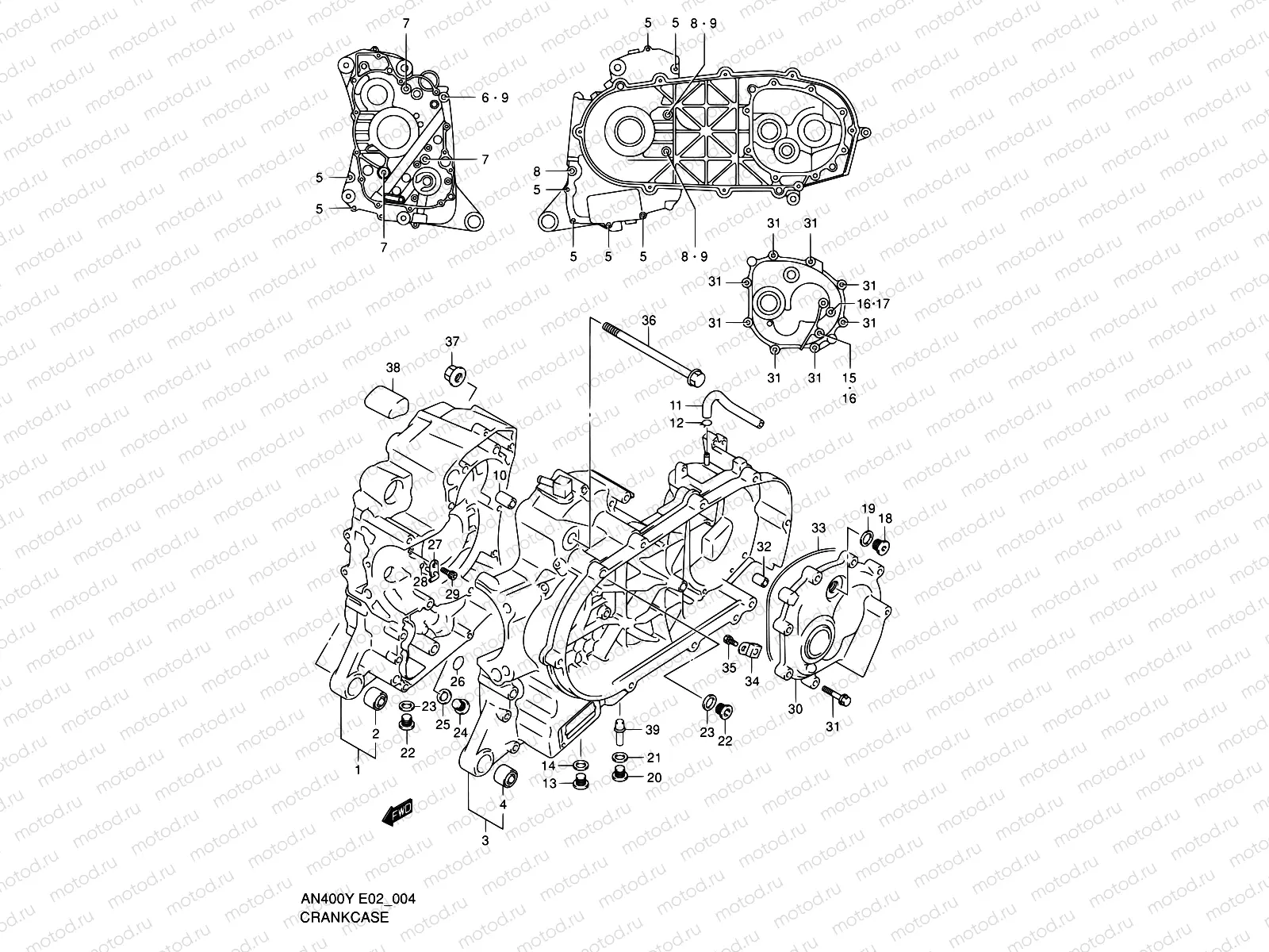 4 - CRANKCASE