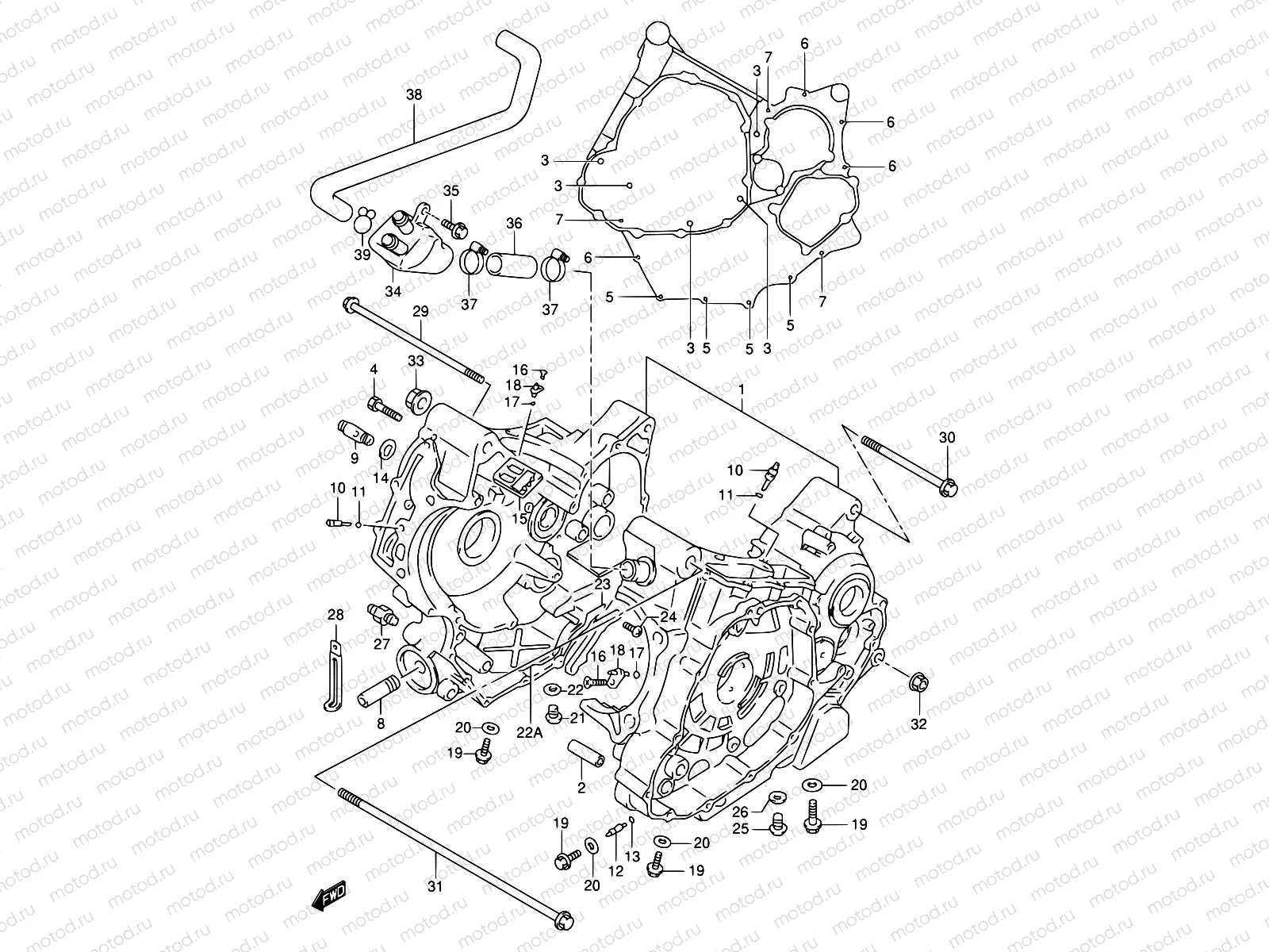 4 - CRANKCASE