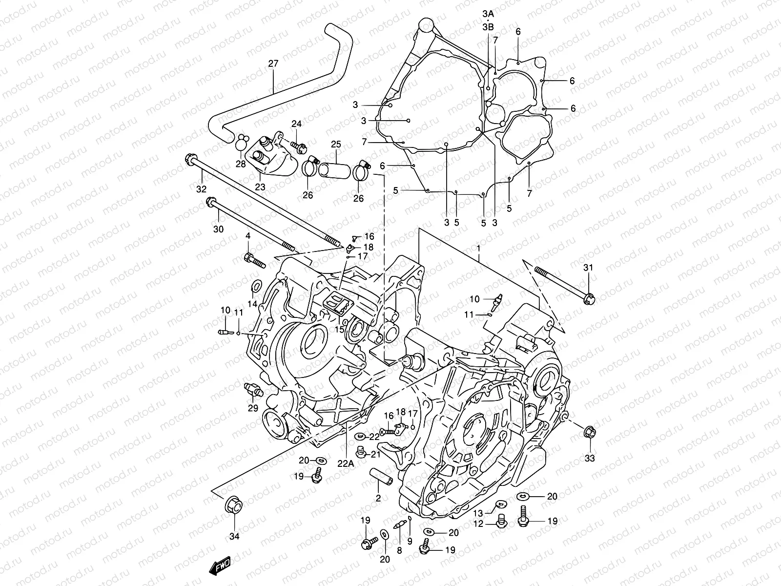 4 - CRANKCASE