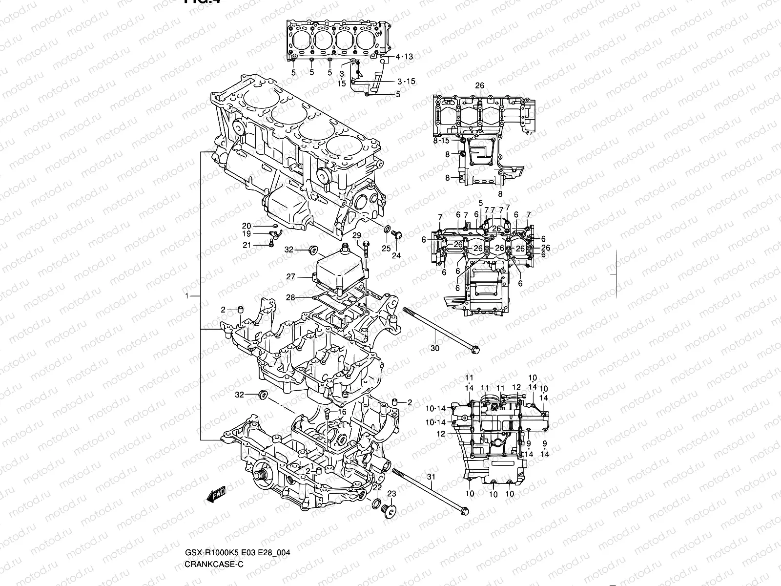 4 - CRANKCASE