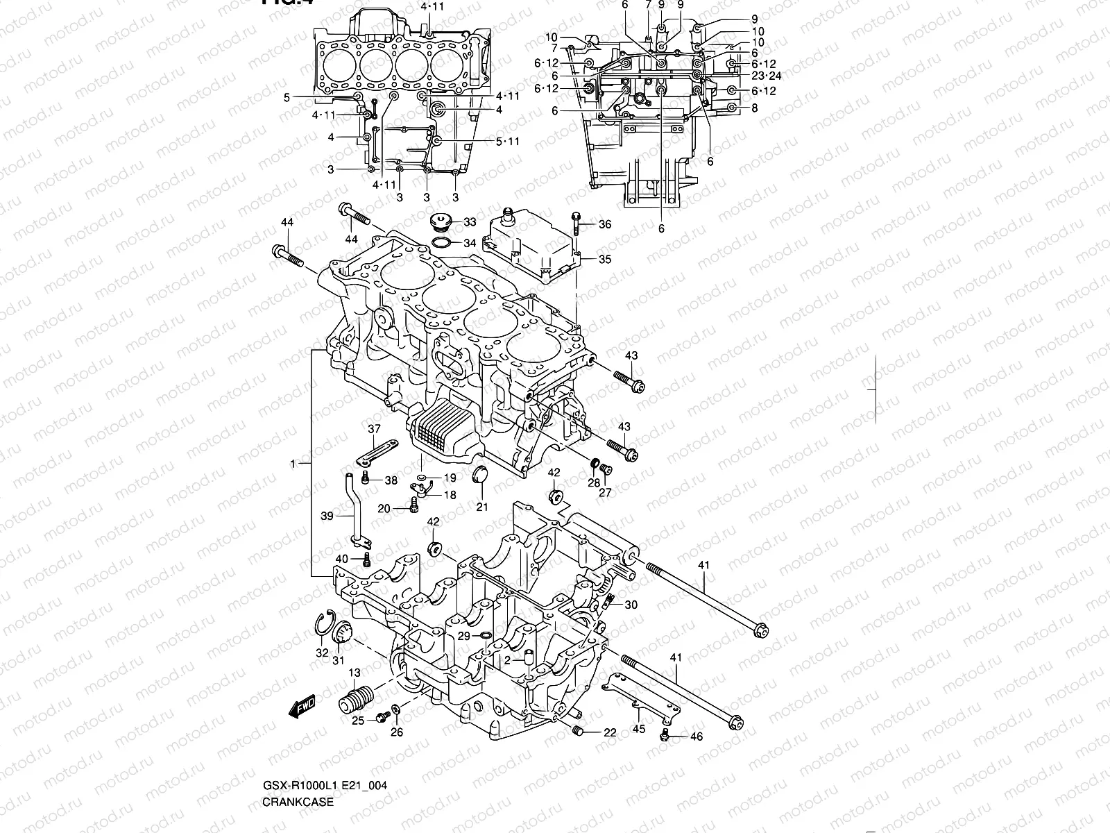 4 - CRANKCASE