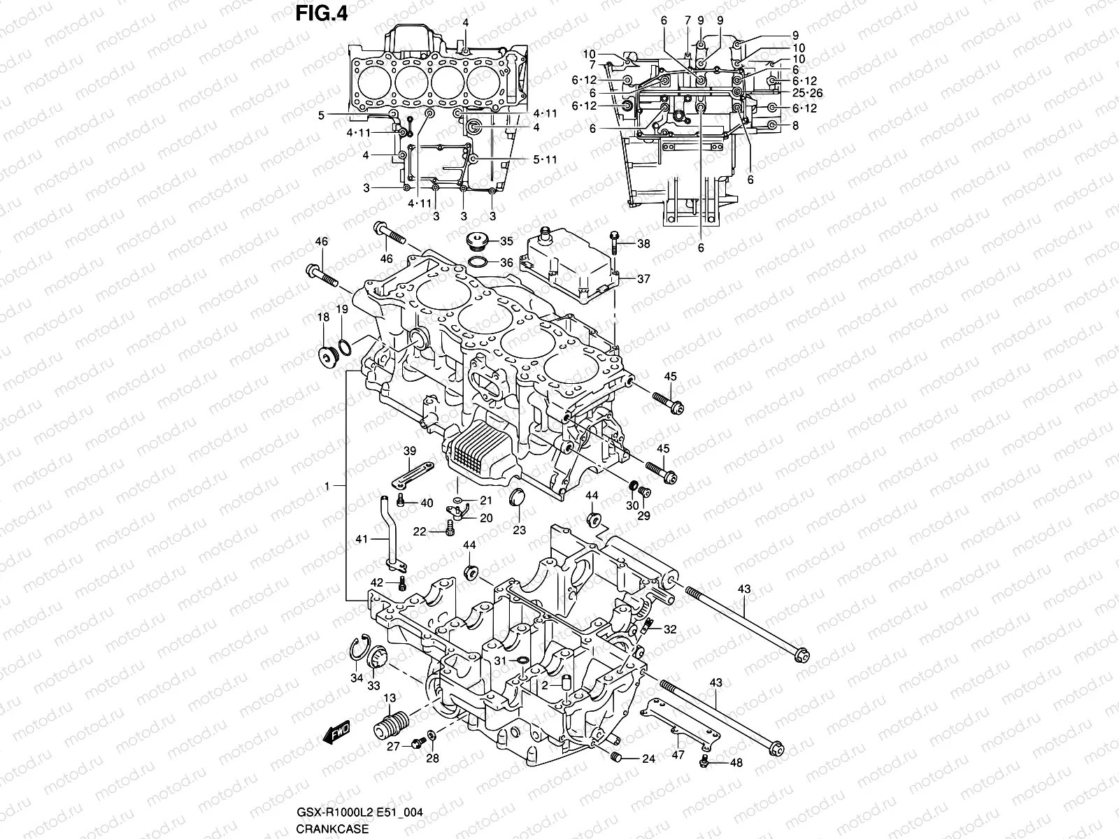 4 - CRANKCASE