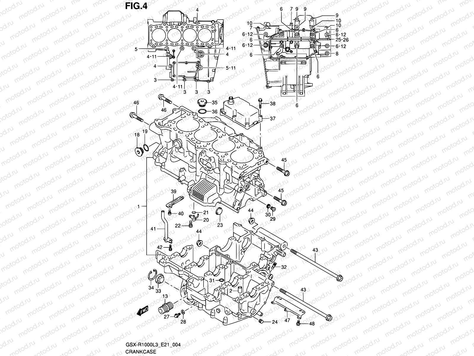 4 - CRANKCASE