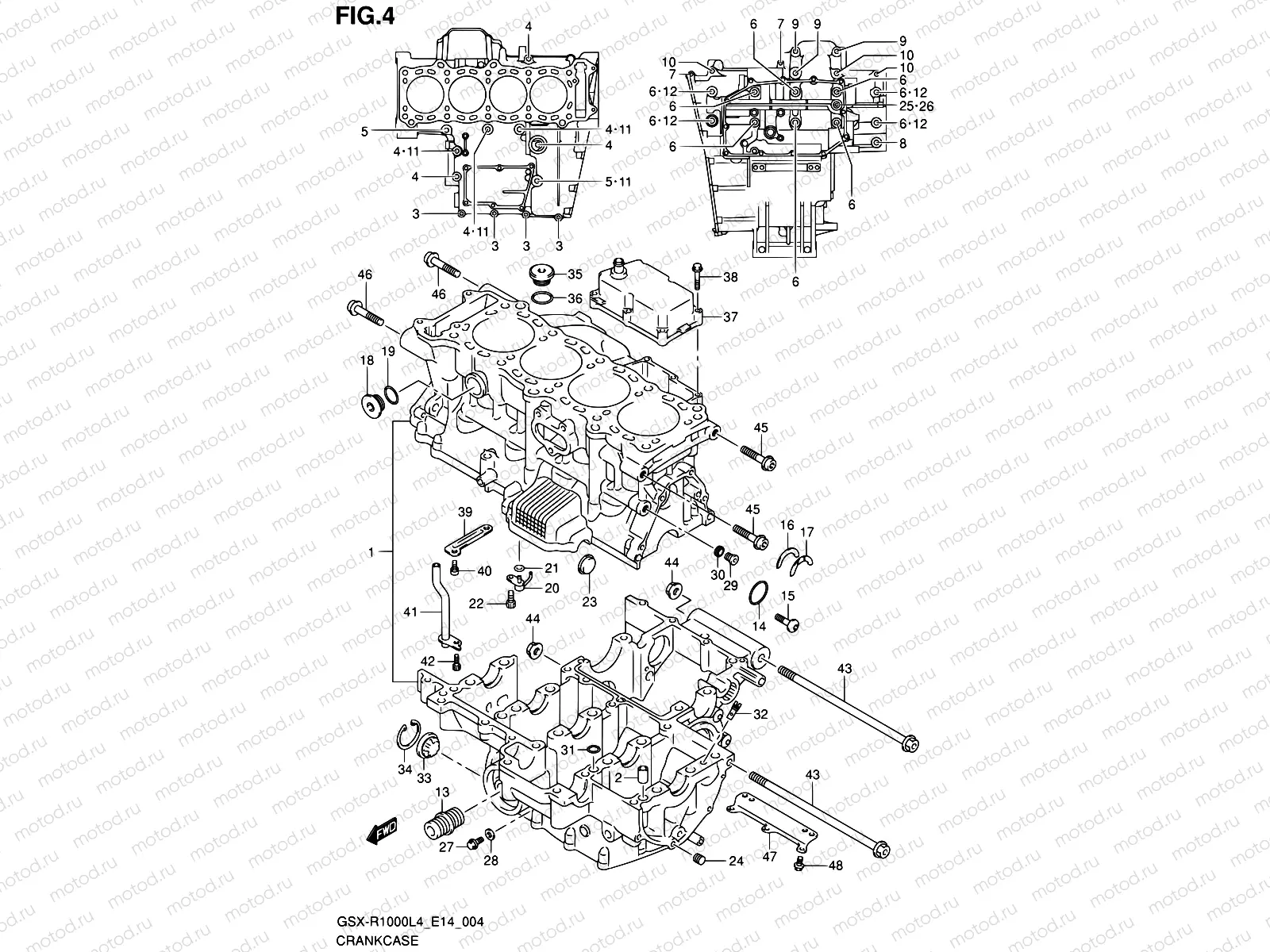 4 - CRANKCASE