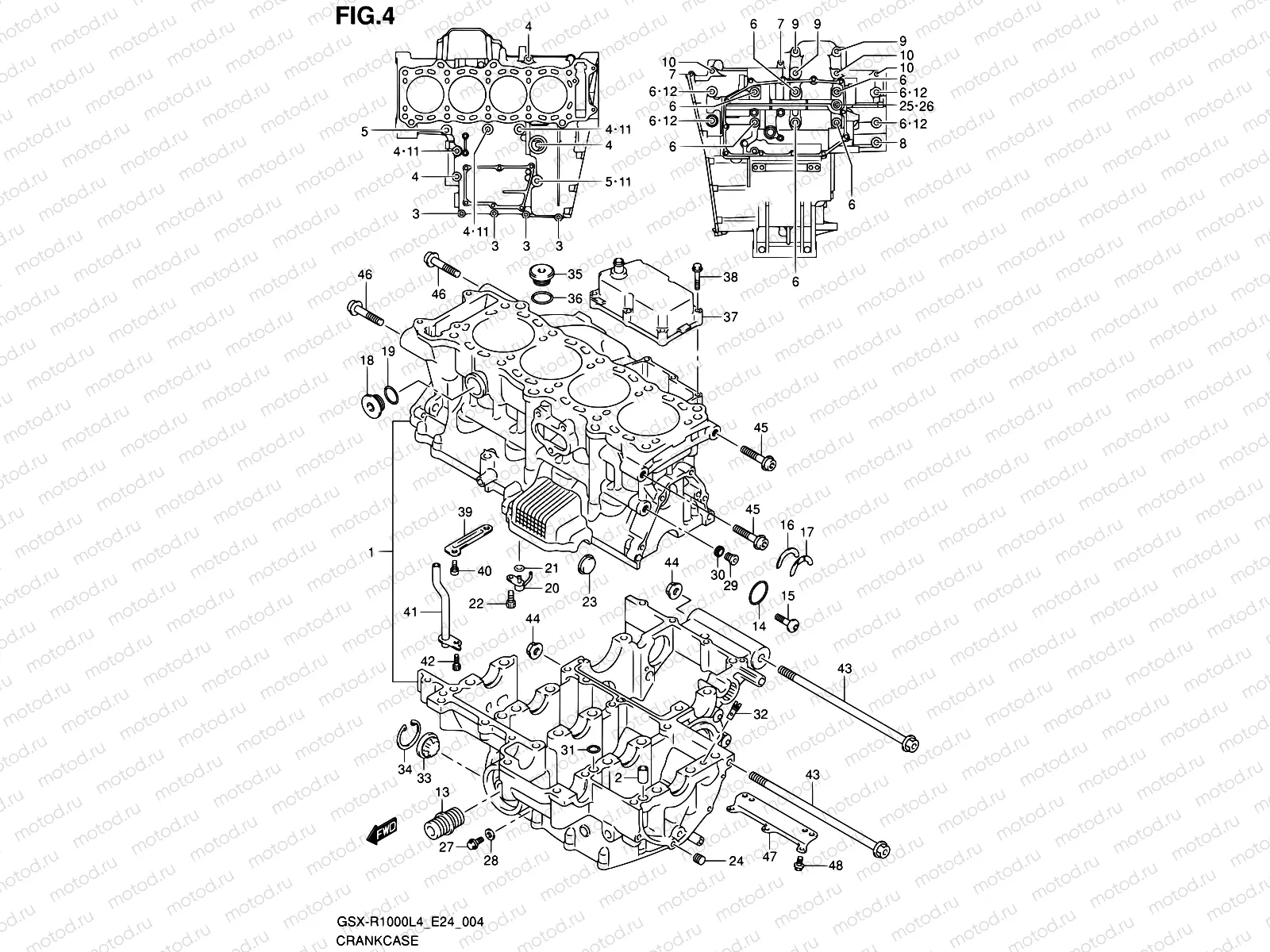 4 - CRANKCASE