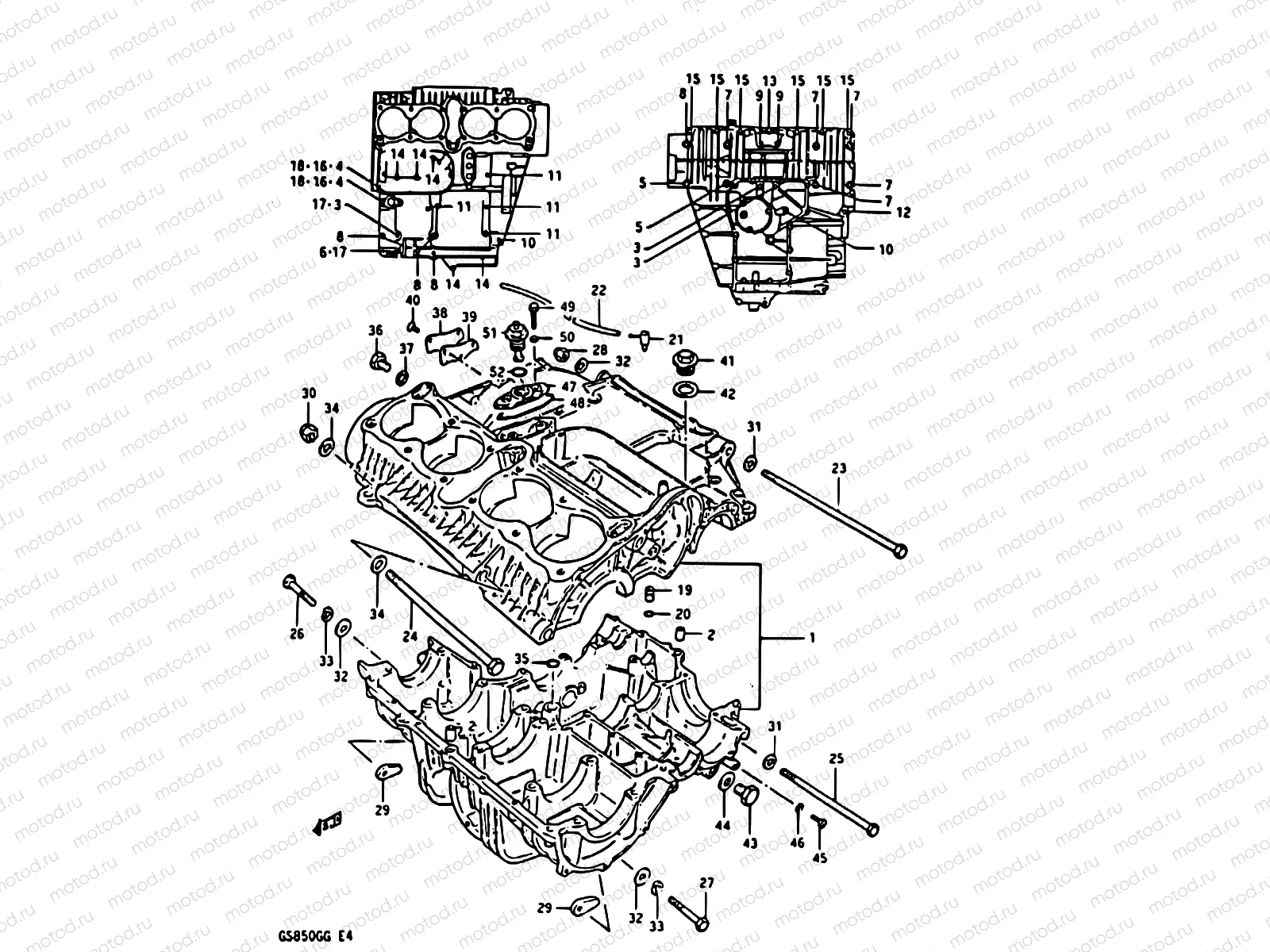 4 - CRANKCASE