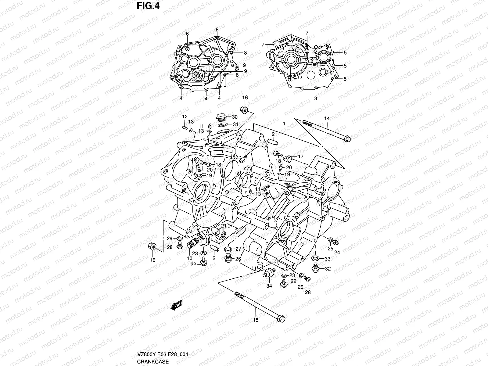 4 - CRANKCASE