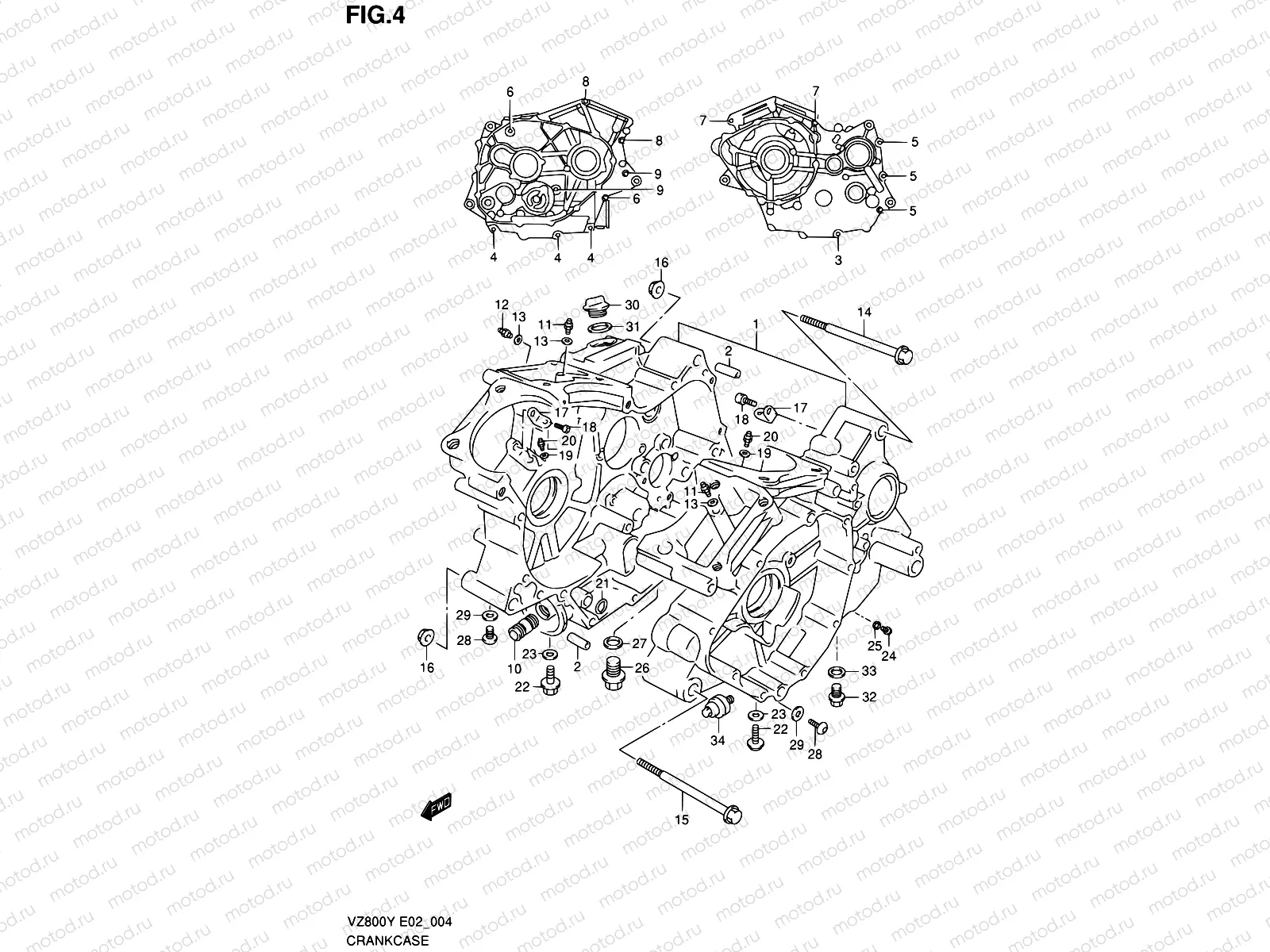 4 - CRANKCASE
