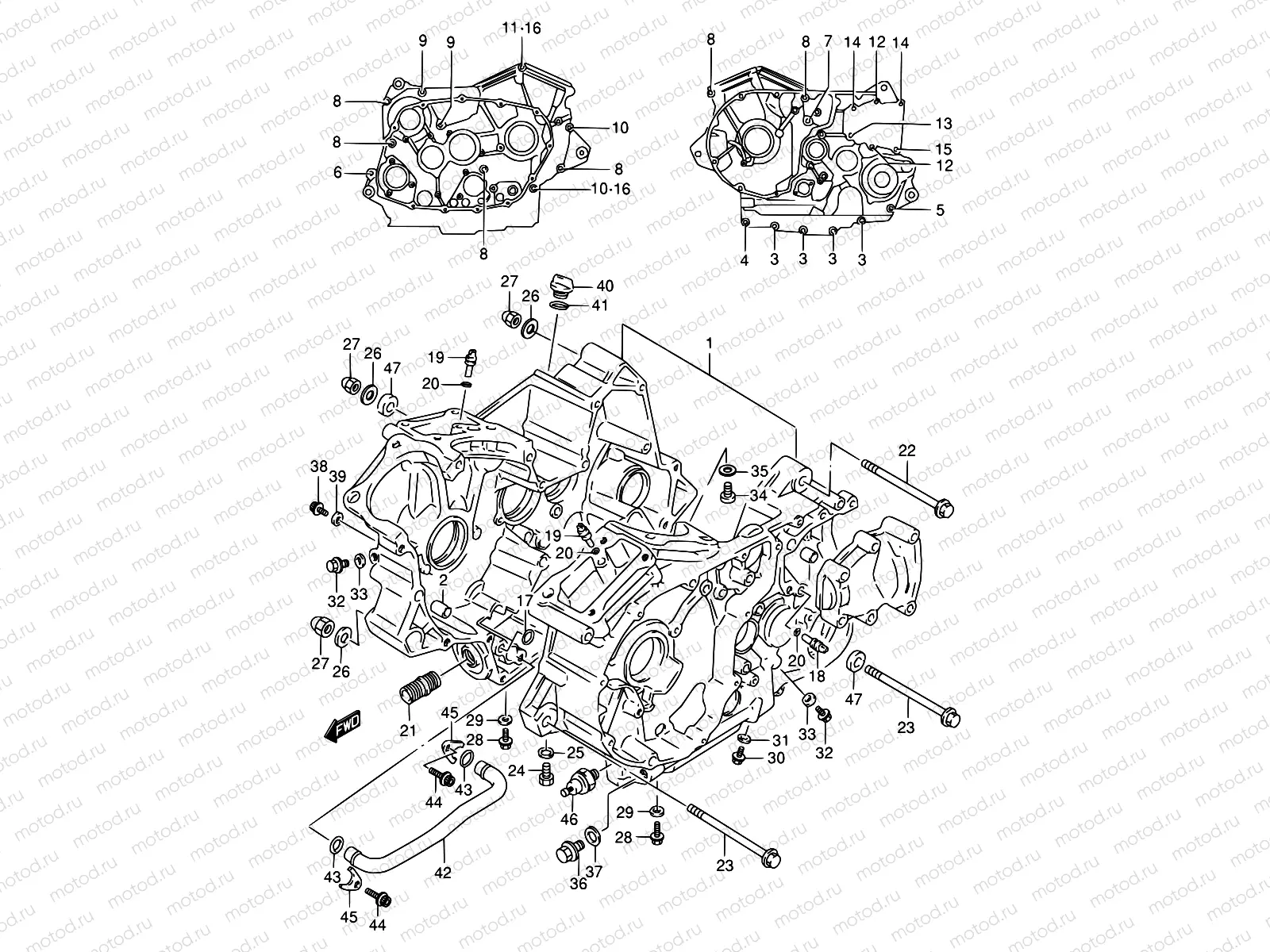 4 - CRANKCASE
