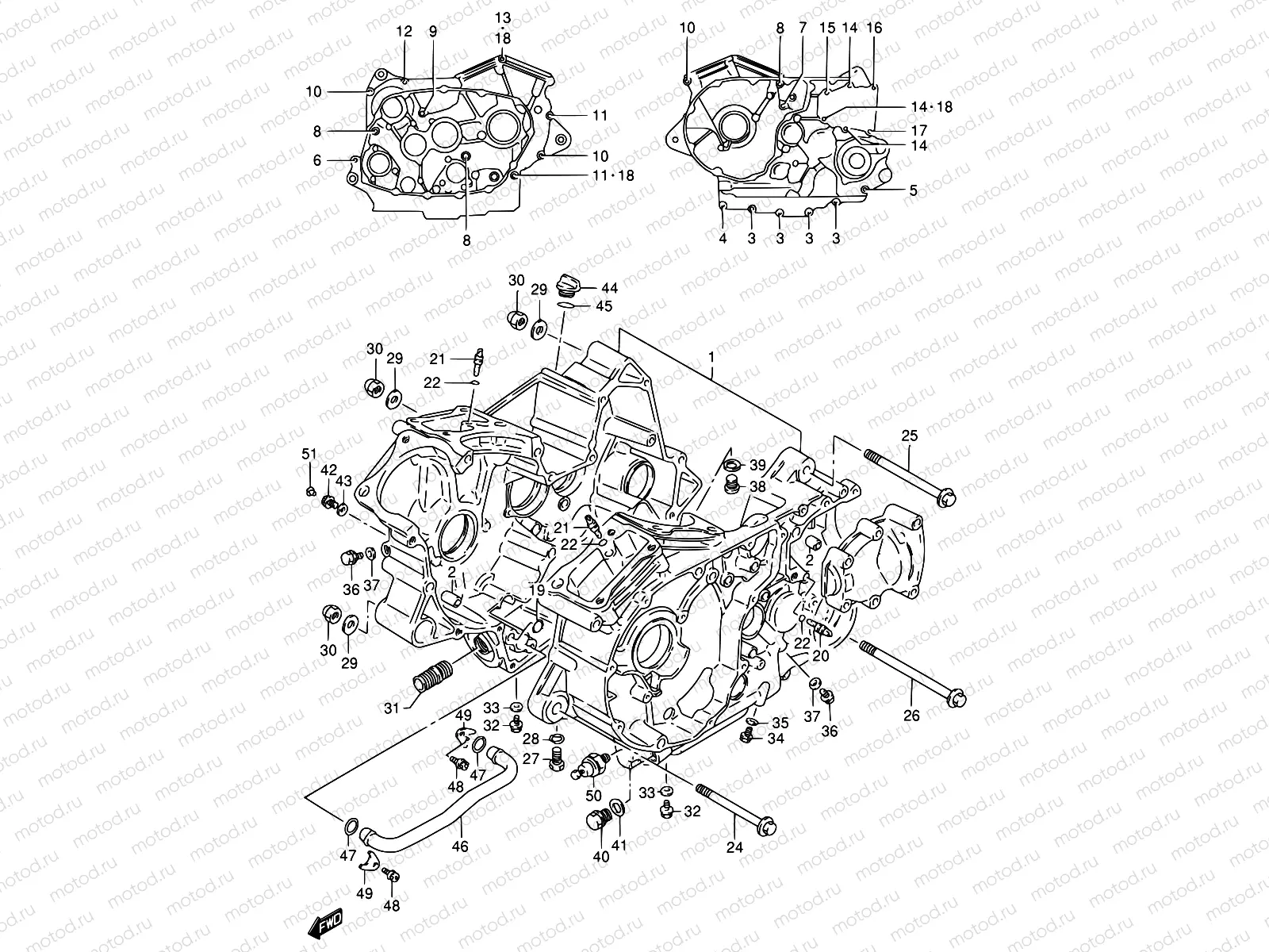 4 - CRANKCASE