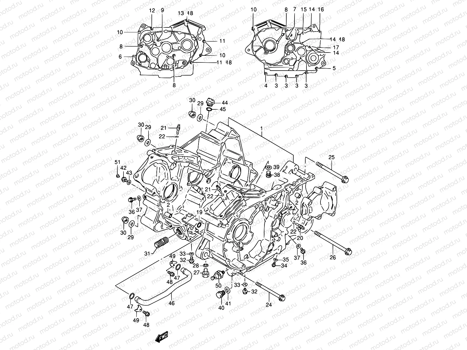 4 - CRANKCASE