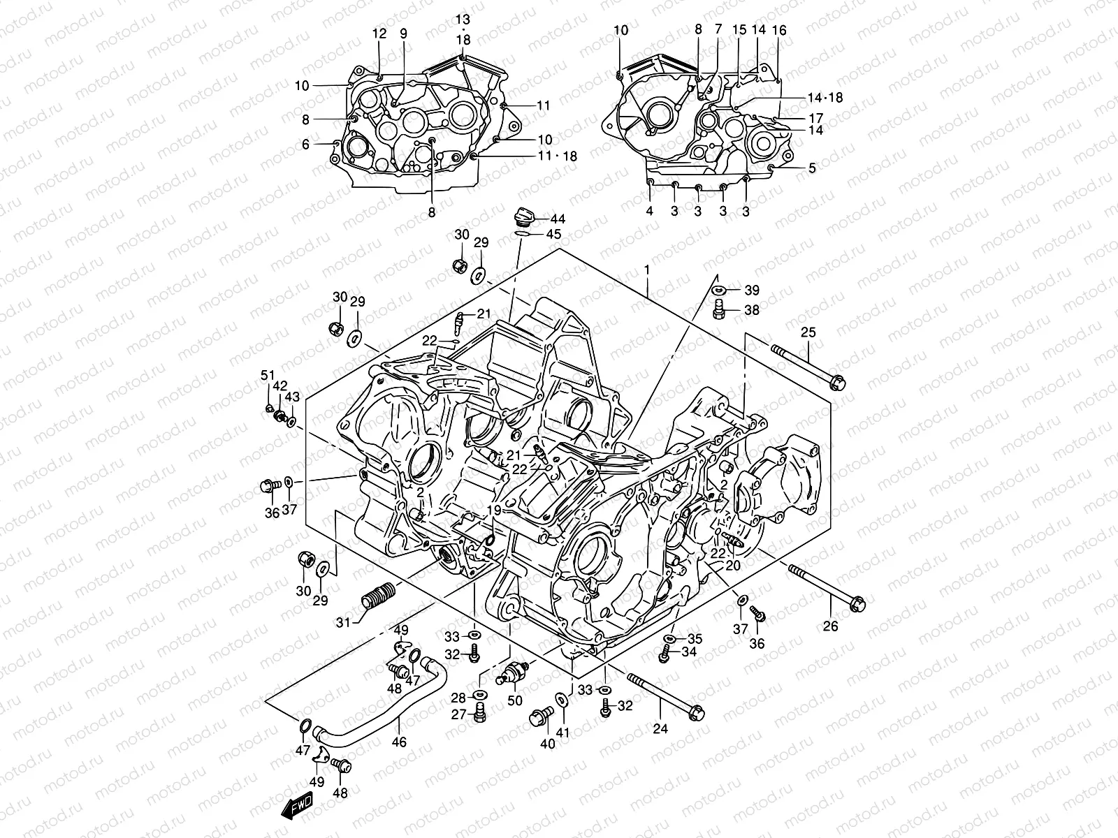 4 - CRANKCASE