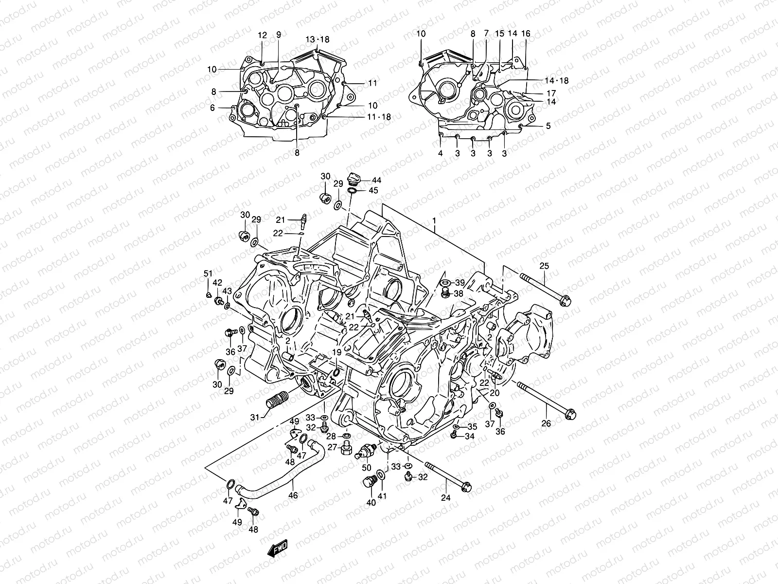 4 - CRANKCASE