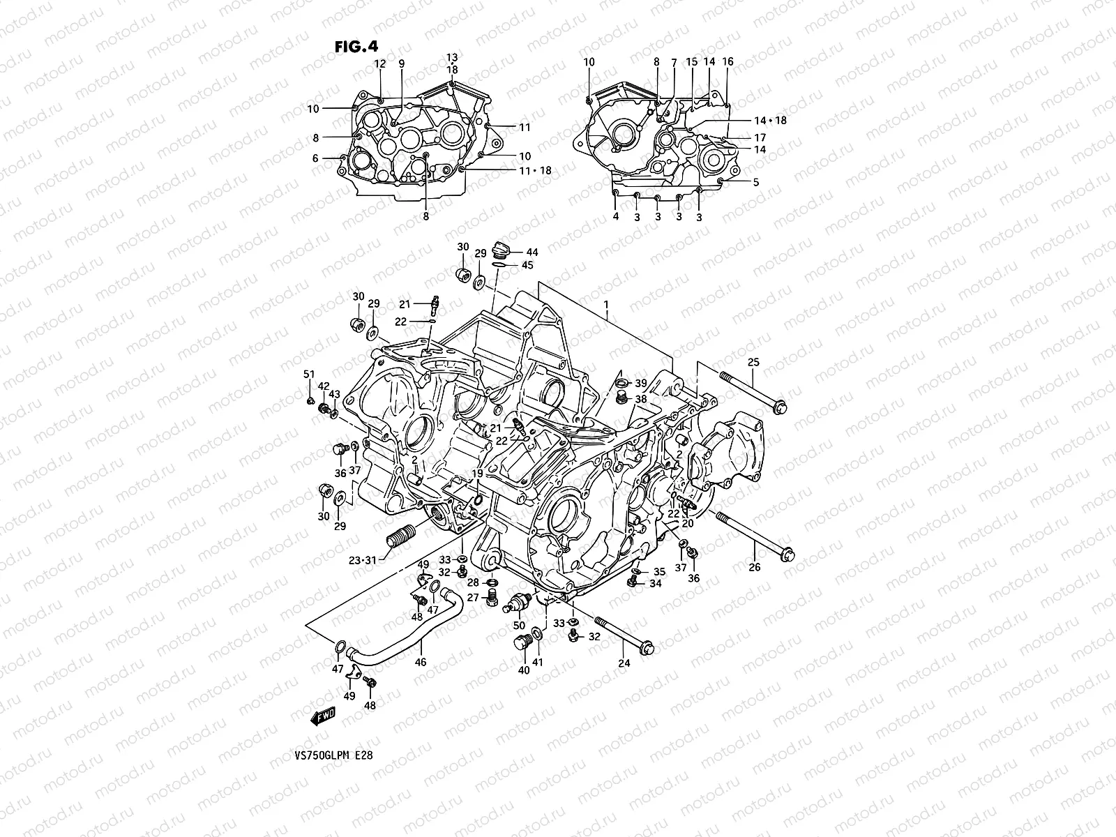 4 - CRANKCASE