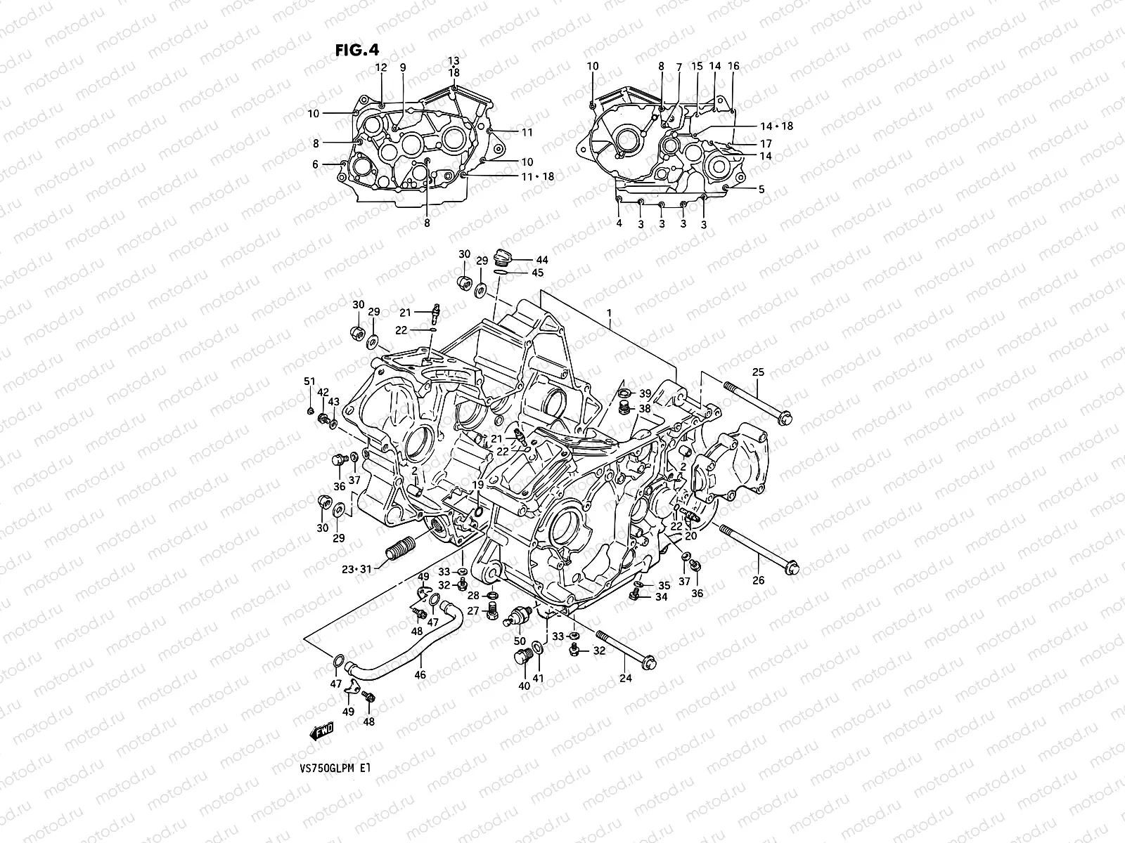 4 - CRANKCASE