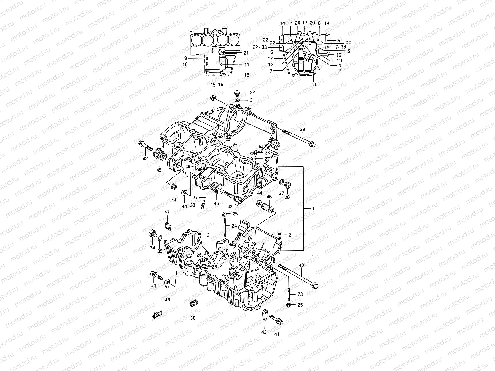 4 - CRANKCASE