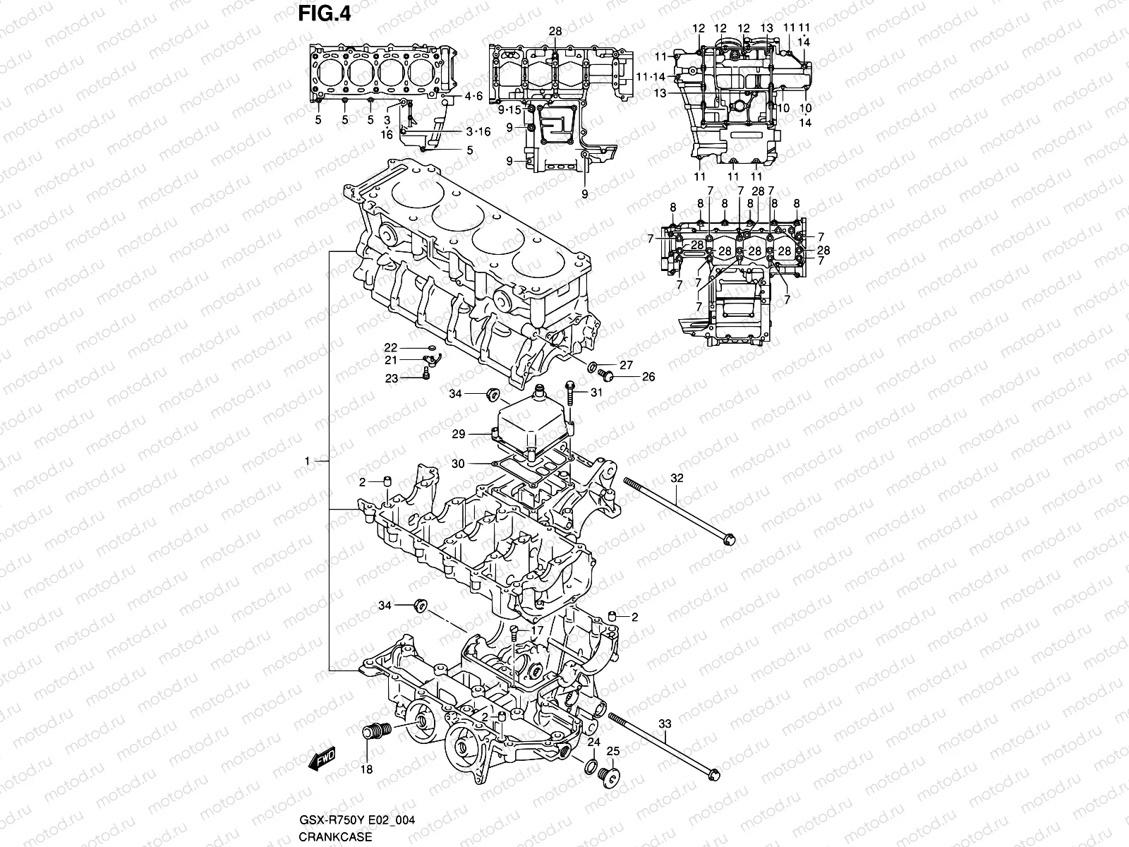 4 - CRANKCASE