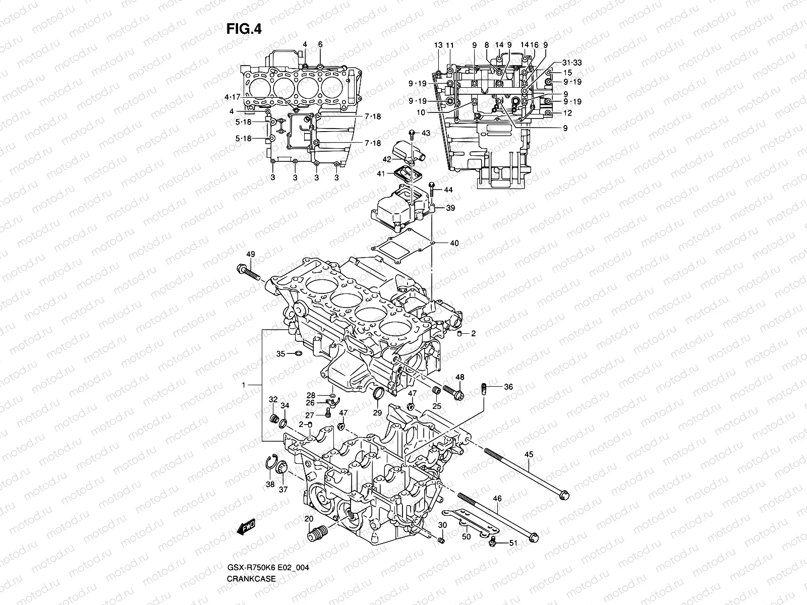 4 - CRANKCASE