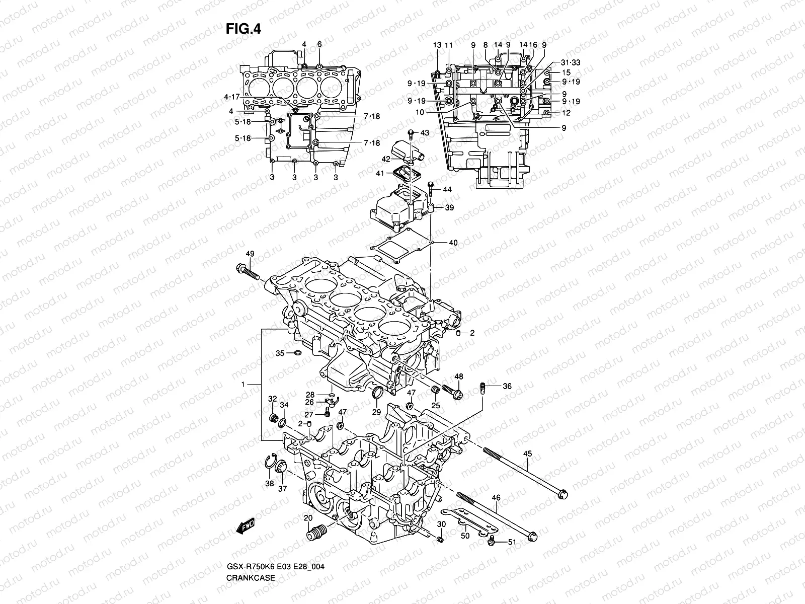 4 - CRANKCASE